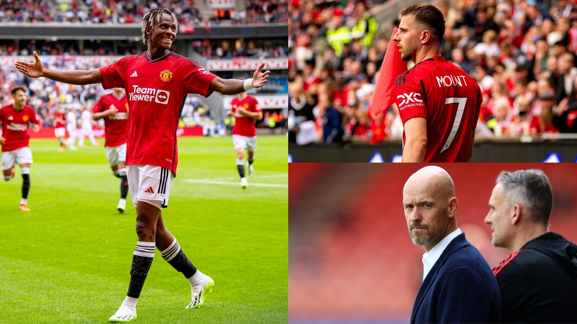 Man Utd Leeds friendly stacked