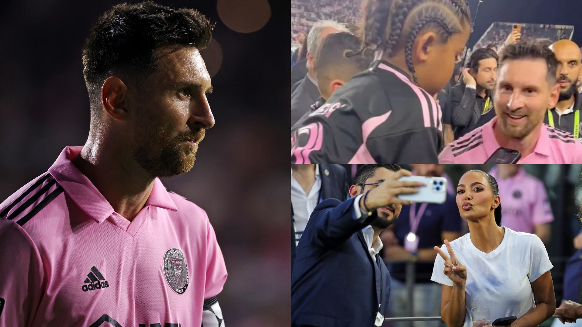 Lionel Messi Kim Kardashian Saint