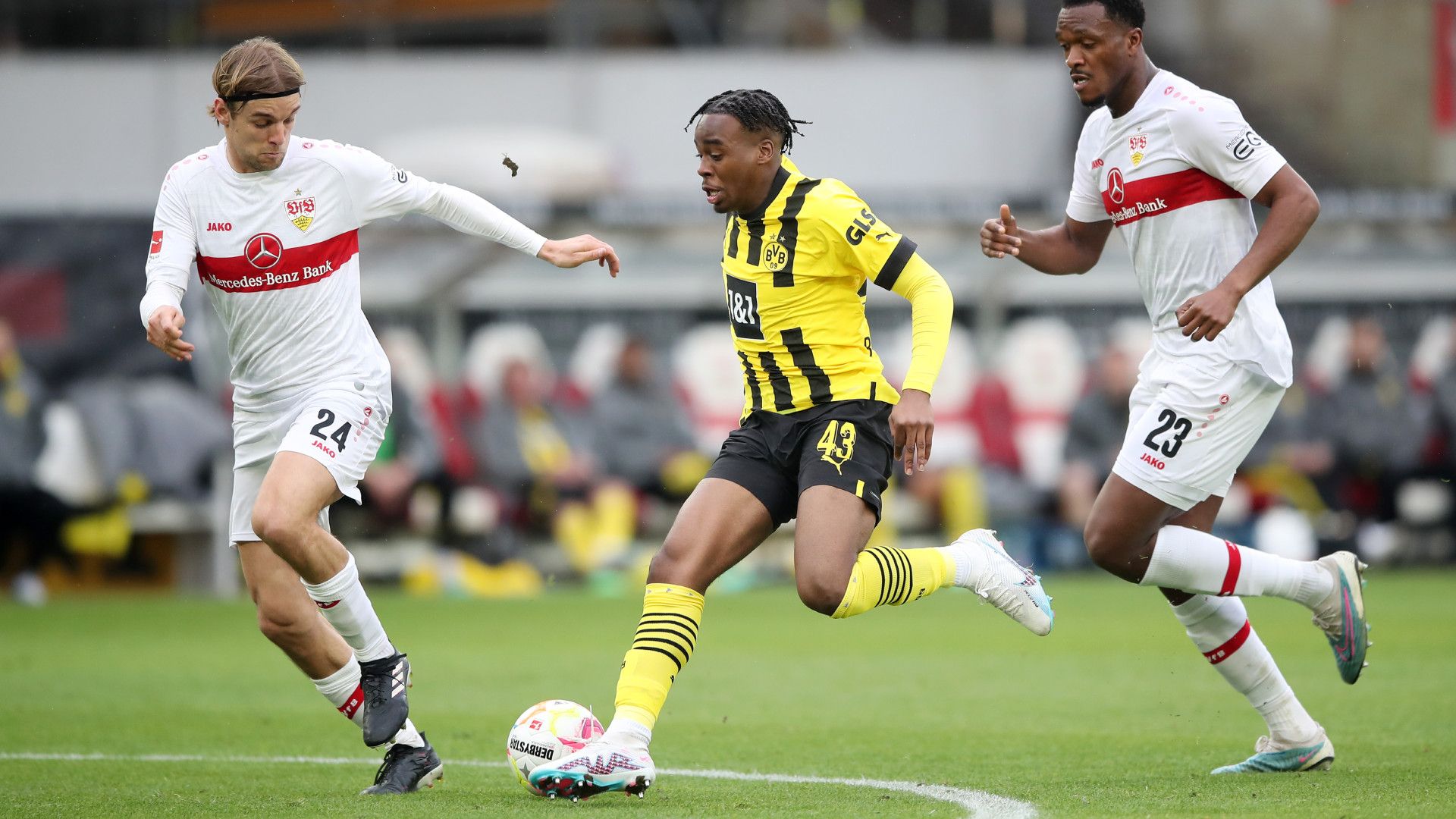 JAMIE BYNOE-GITTENS BORUSSIA DORTMUND BUNDESLIGA 15042023
