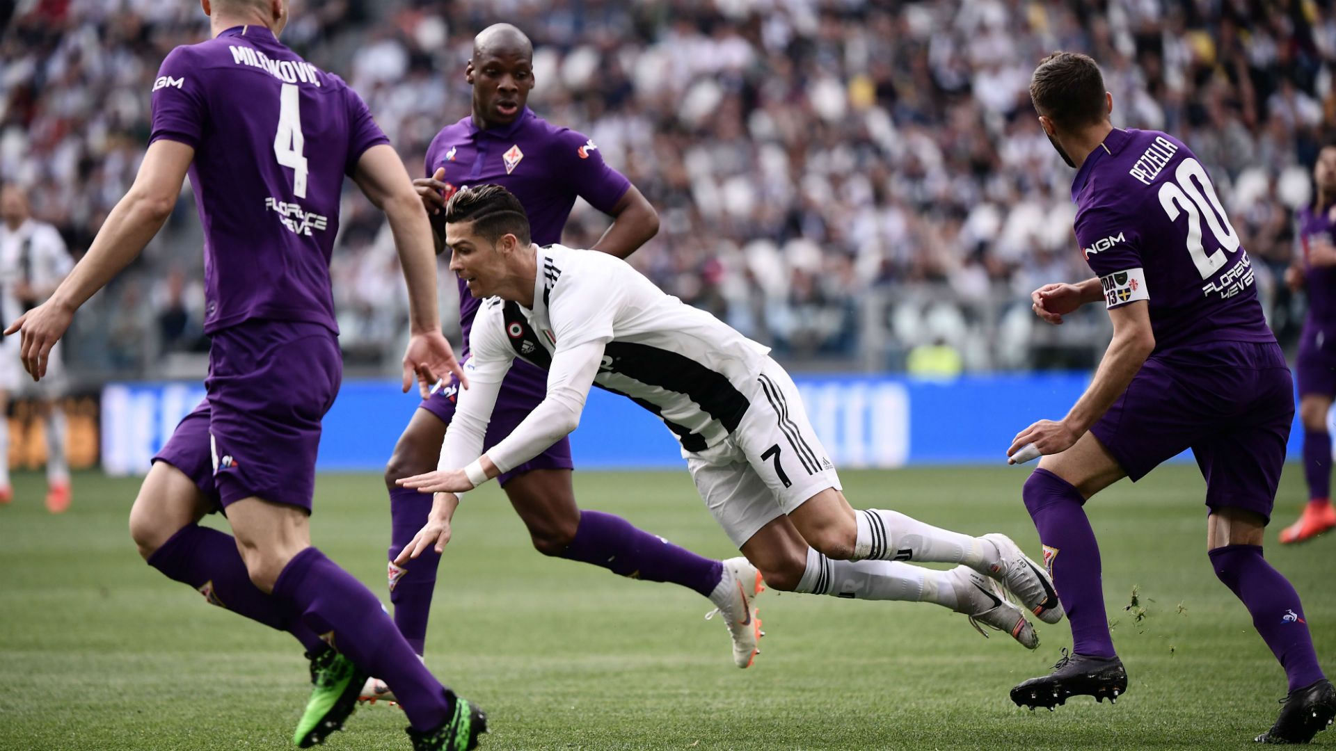 Cristiano Ronaldo Juventus Fiorentina Serie A