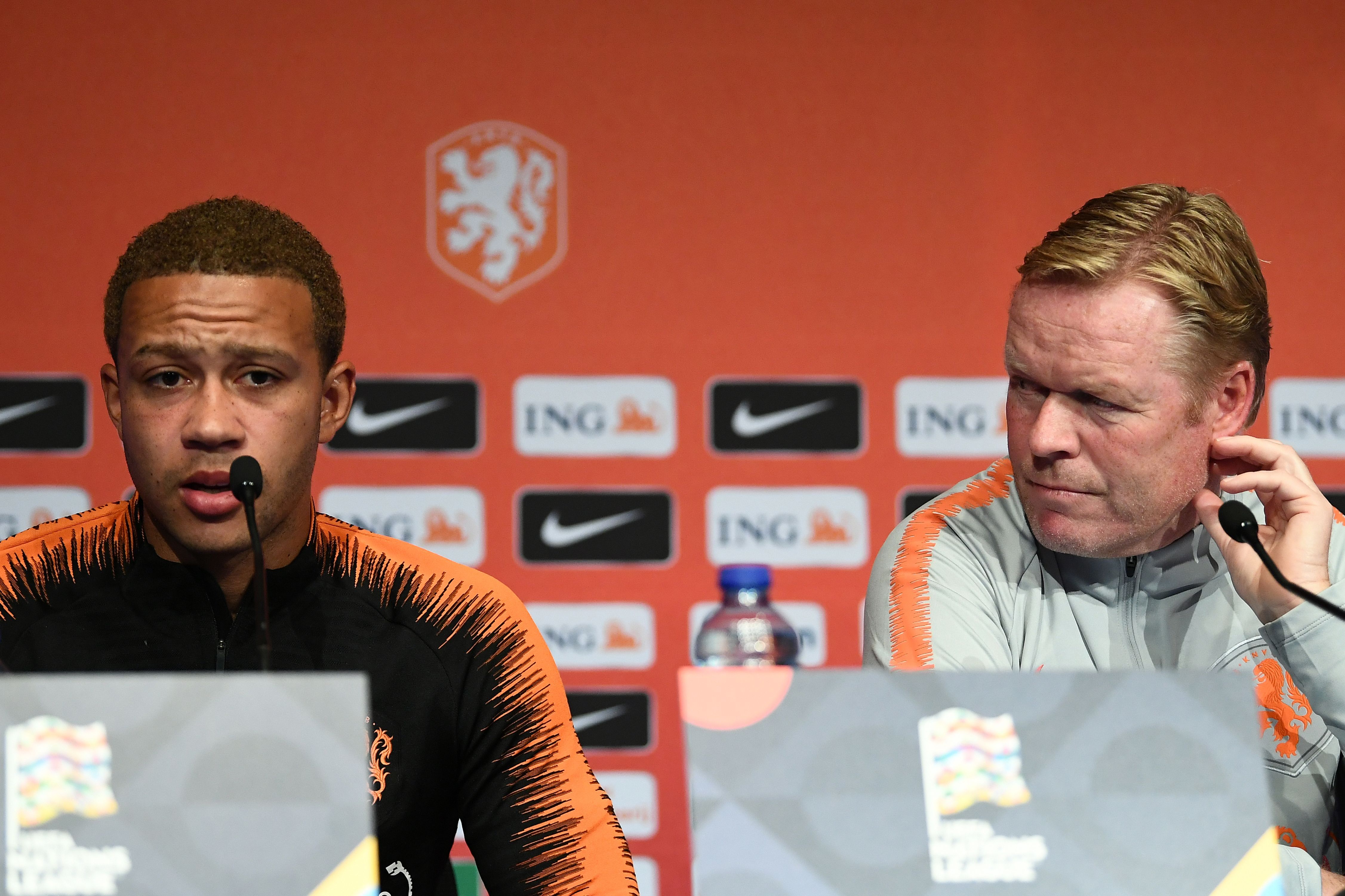 Memphis Depay Ronald Koeman