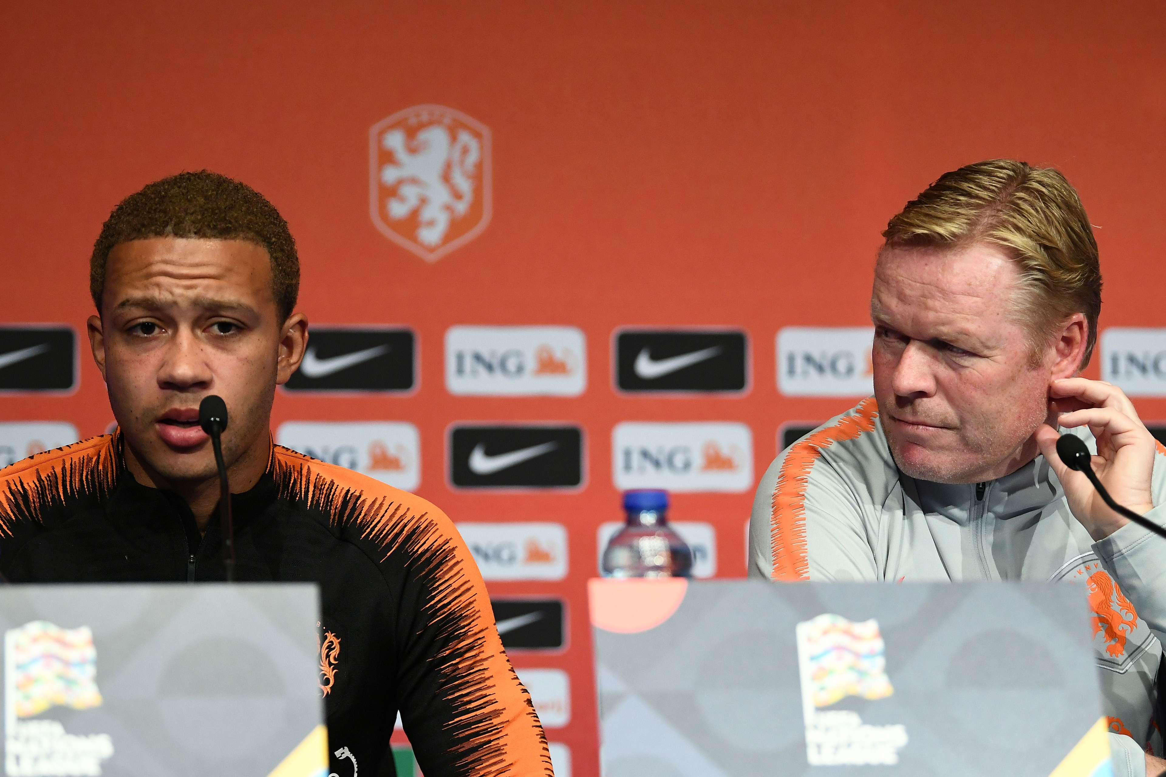 Memphis Depay Ronald Koeman