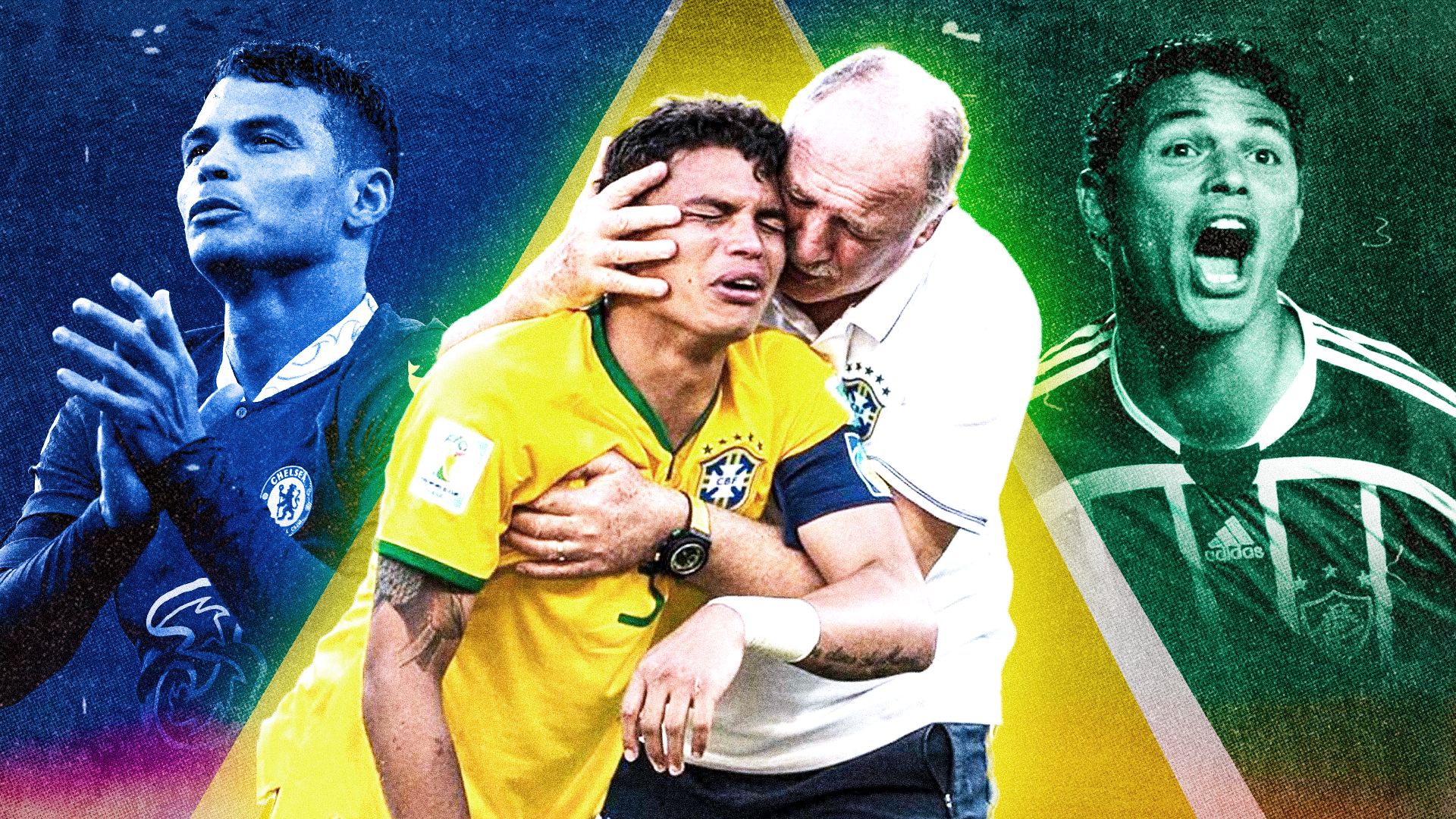 GFX Thiago Silva 2014 e depois