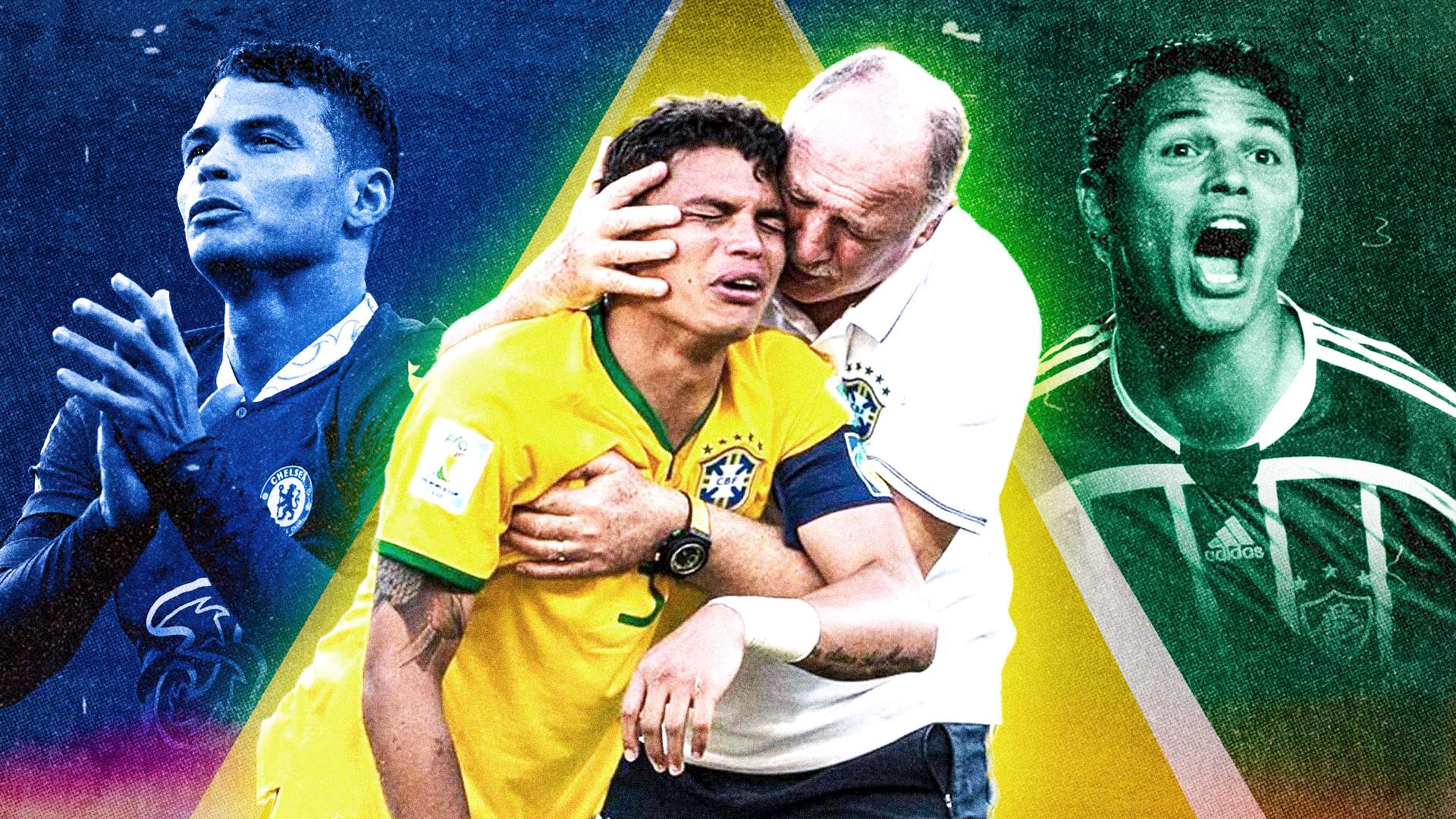GFX Thiago Silva 2014 e depois