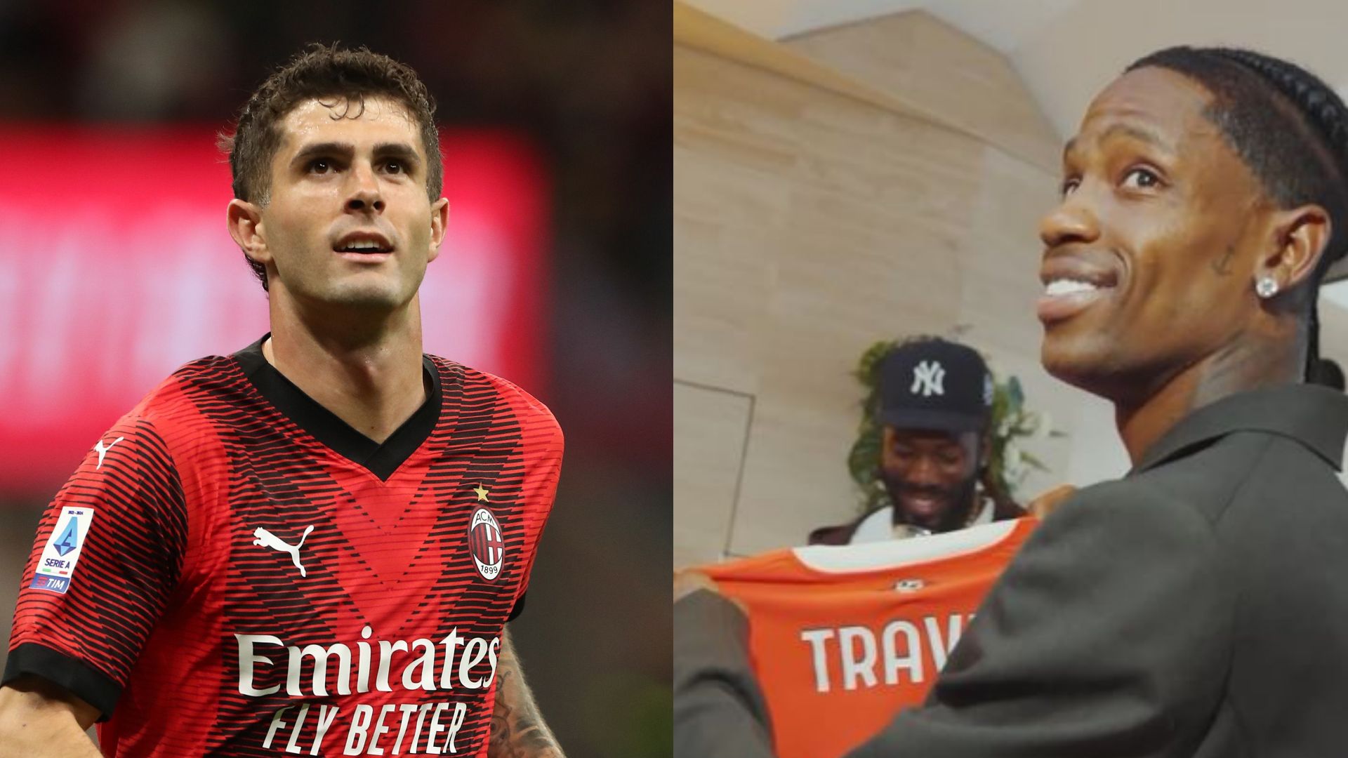 Christian Pulisic Travis Scott