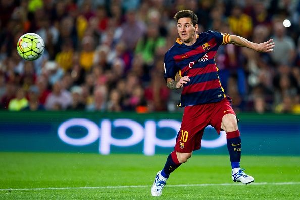 Despite missing a penalty, Messi was the driving force for most of Barcelona’s attacks.
