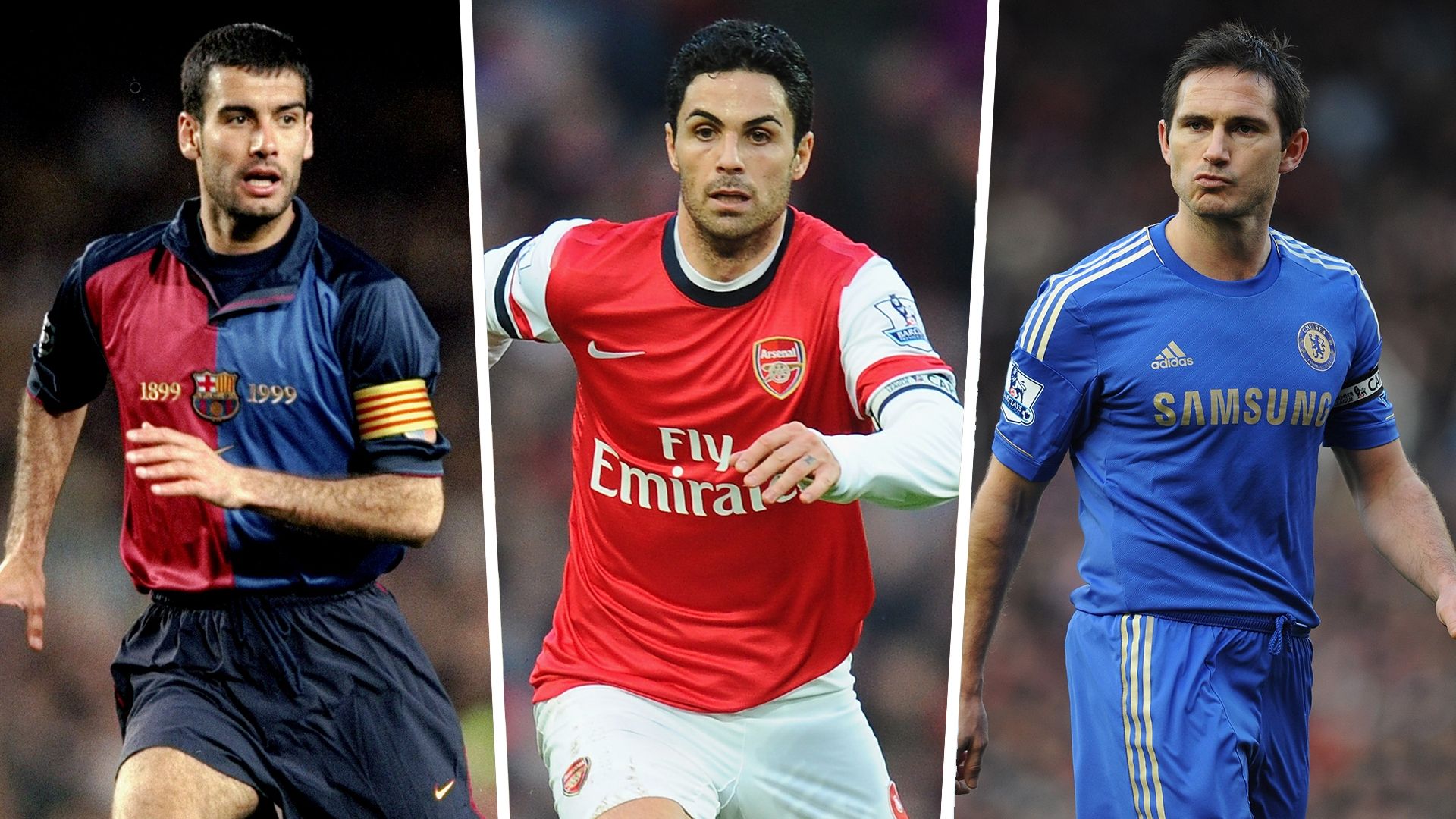 Pep Guardiola Mikel Arteta Frank Lampard