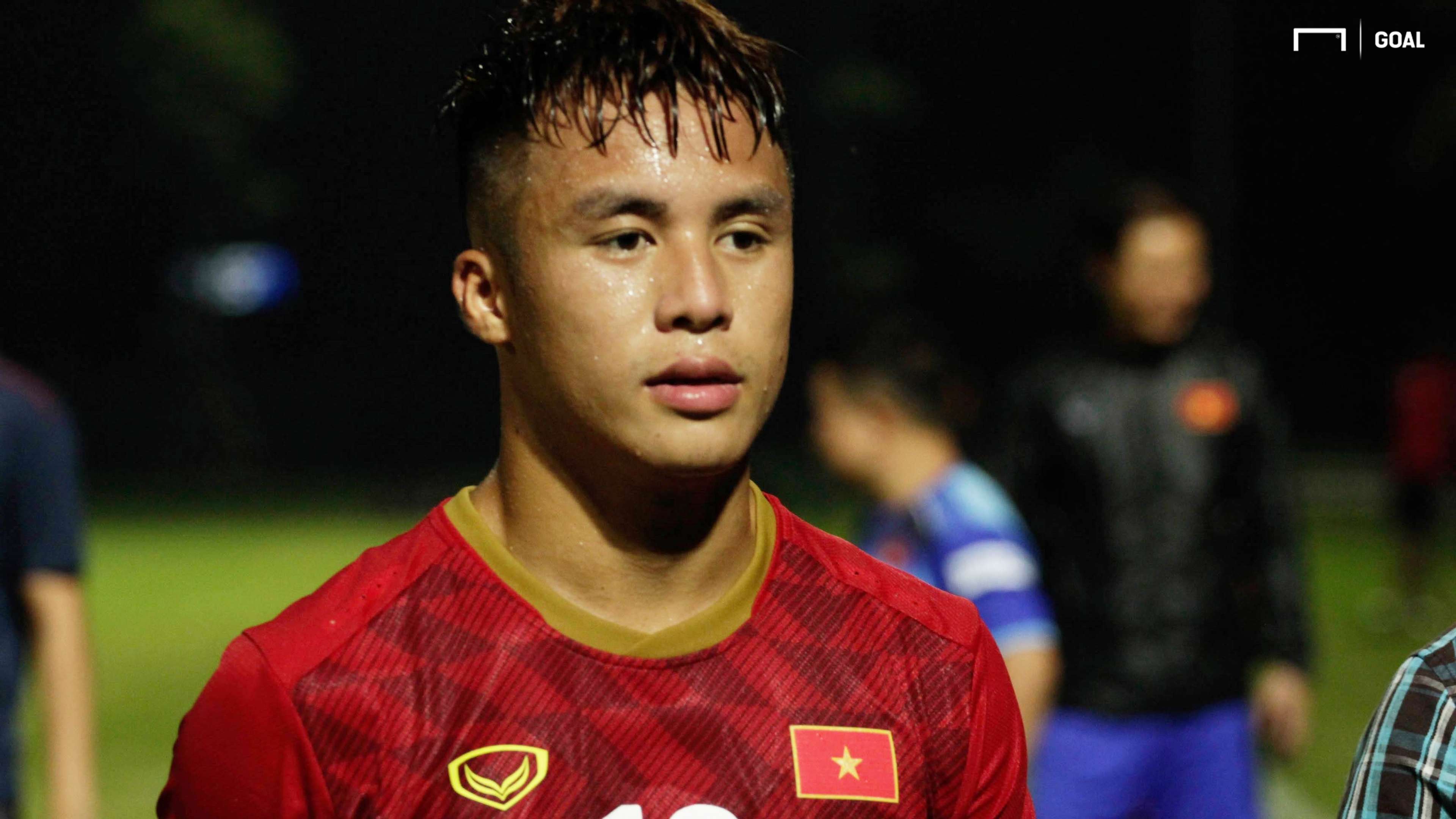Nguyen Trong Long U23 Vietnam vs Viettel FC Friendly Match July 2019