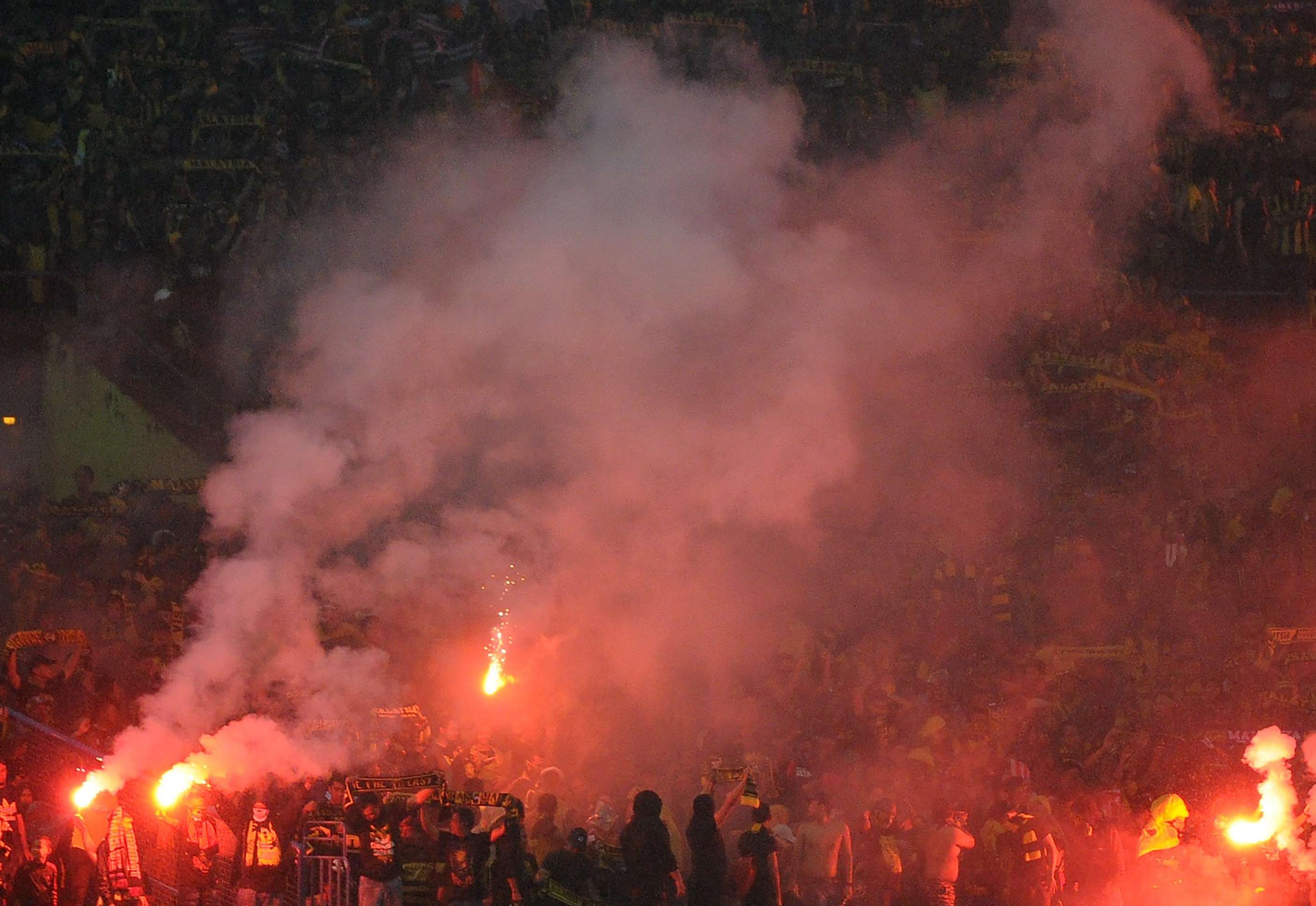 Malaysian supporters