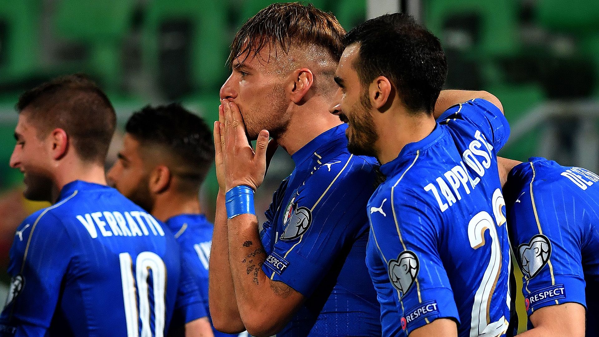 Ciro Immobile Italy Albania