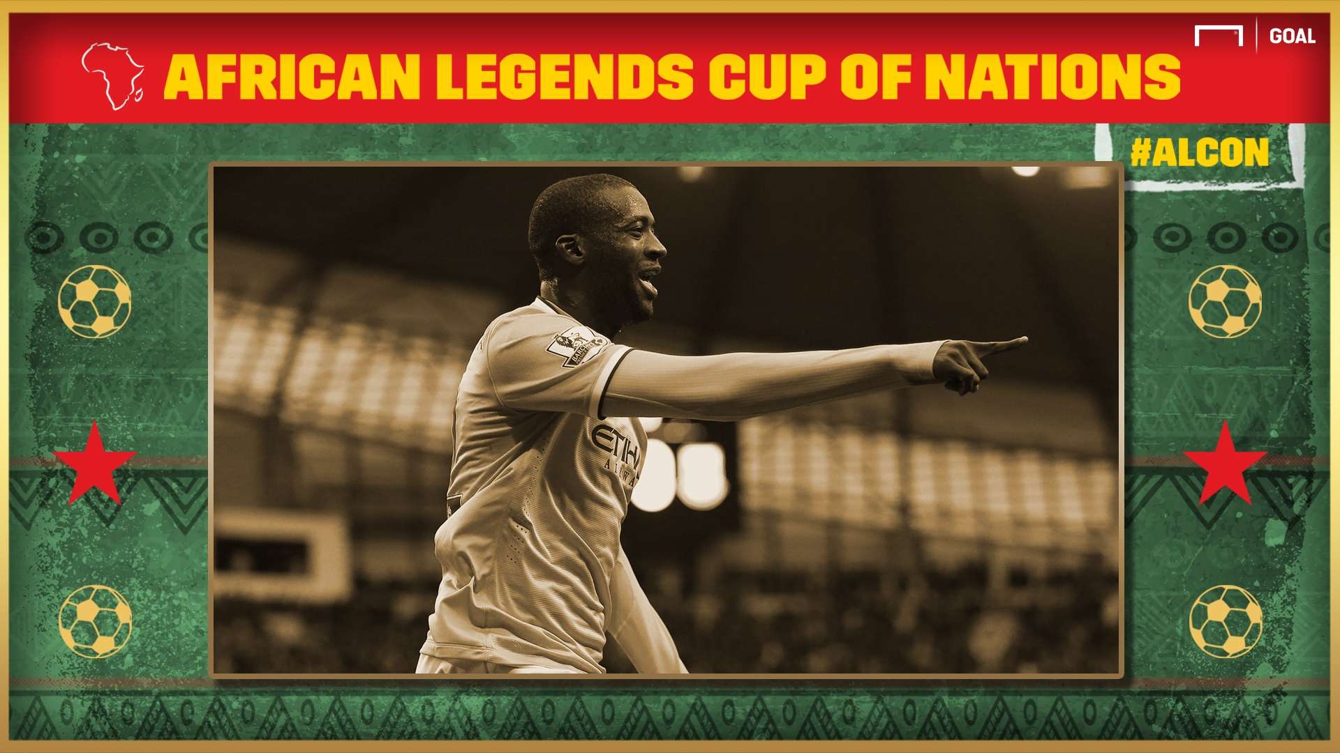 African Legends Cup of Nations: Yaya Toure