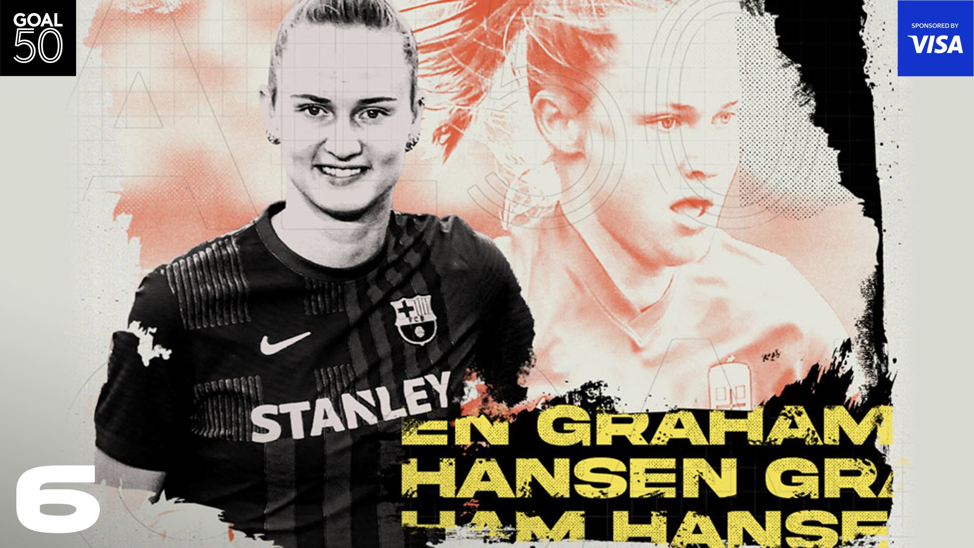 Caroline Graham Hansen GOAL50 2021