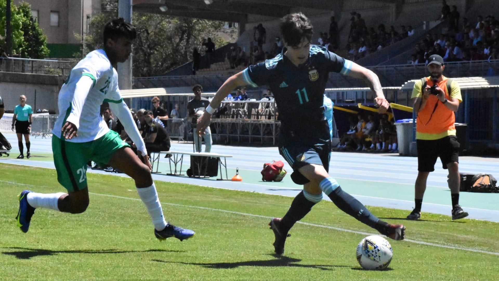 Alejandro Garnacho Argentina Arabia Saudita Sub 20 Toulon 29052022