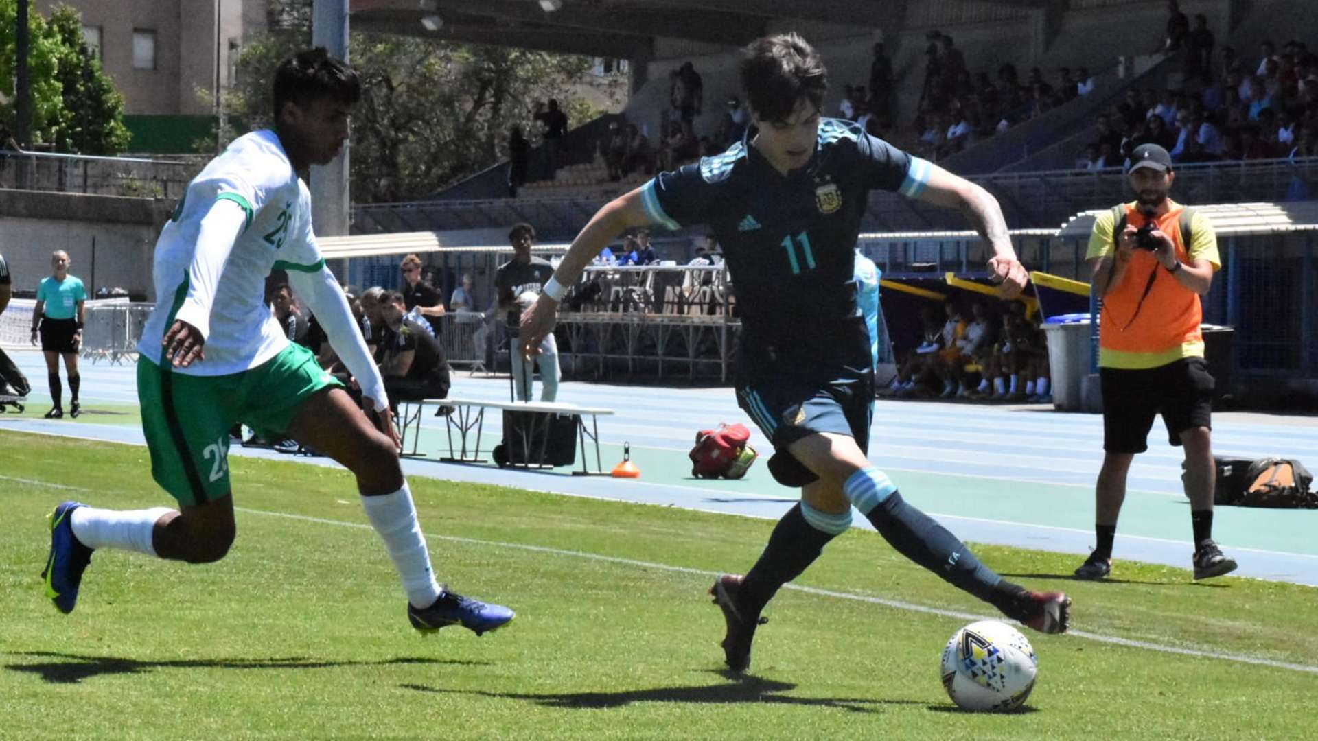Alejandro Garnacho Argentina Arabia Saudita Sub 20 Toulon 29052022