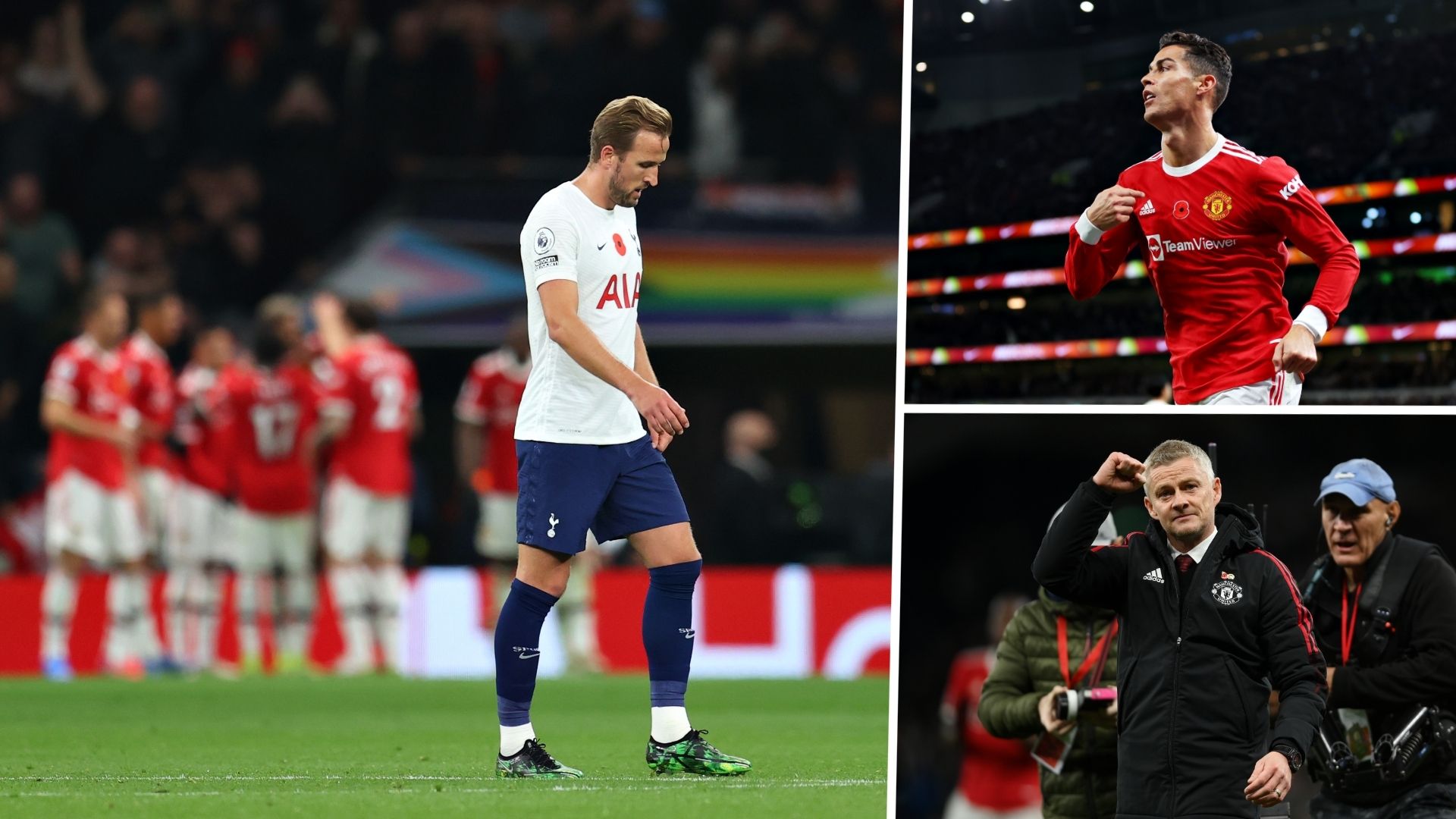 Tottenham Man United Solskjaer Ronaldo Harry Kane