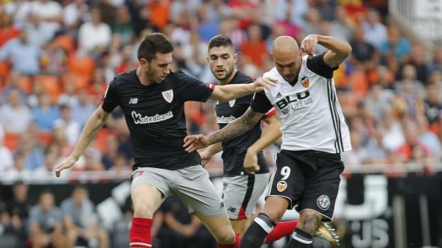 Aymeric Laporte Simone Zaza Valencia Athletic Club LaLiga 01102017