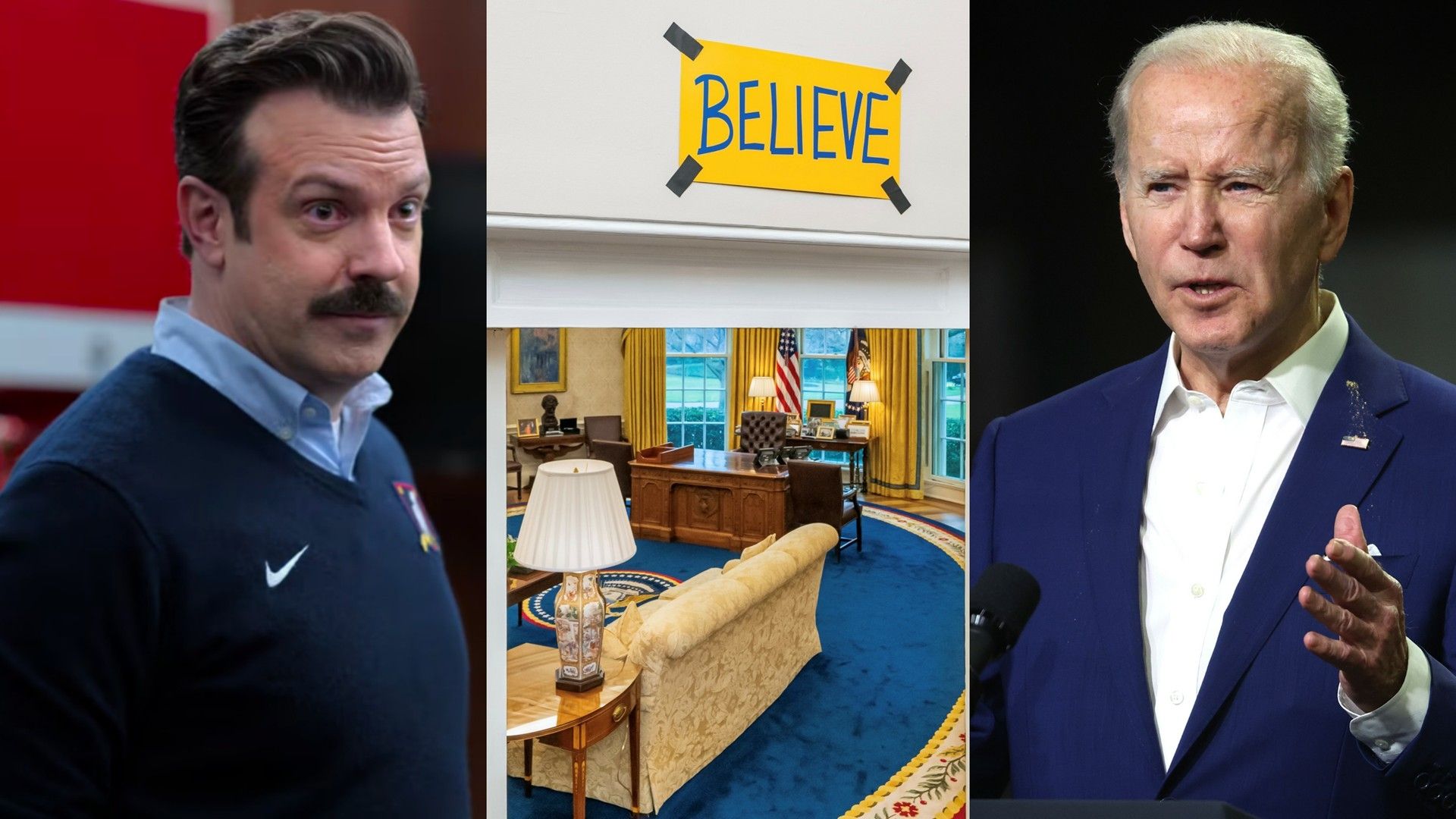 Ted Lasso Joe Biden