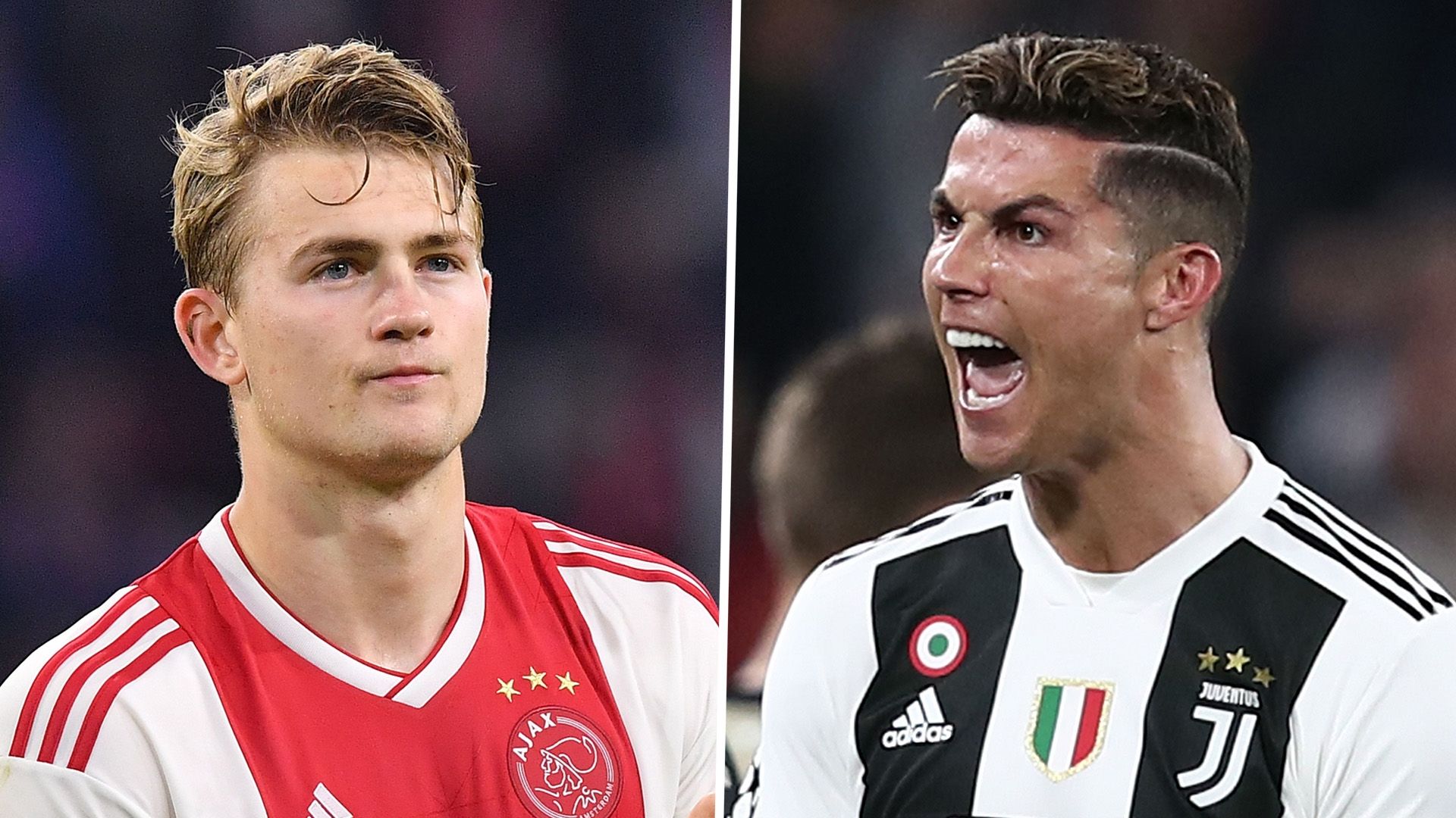Matthijs de Ligt Cristiano Ronaldo Ajax Juventus