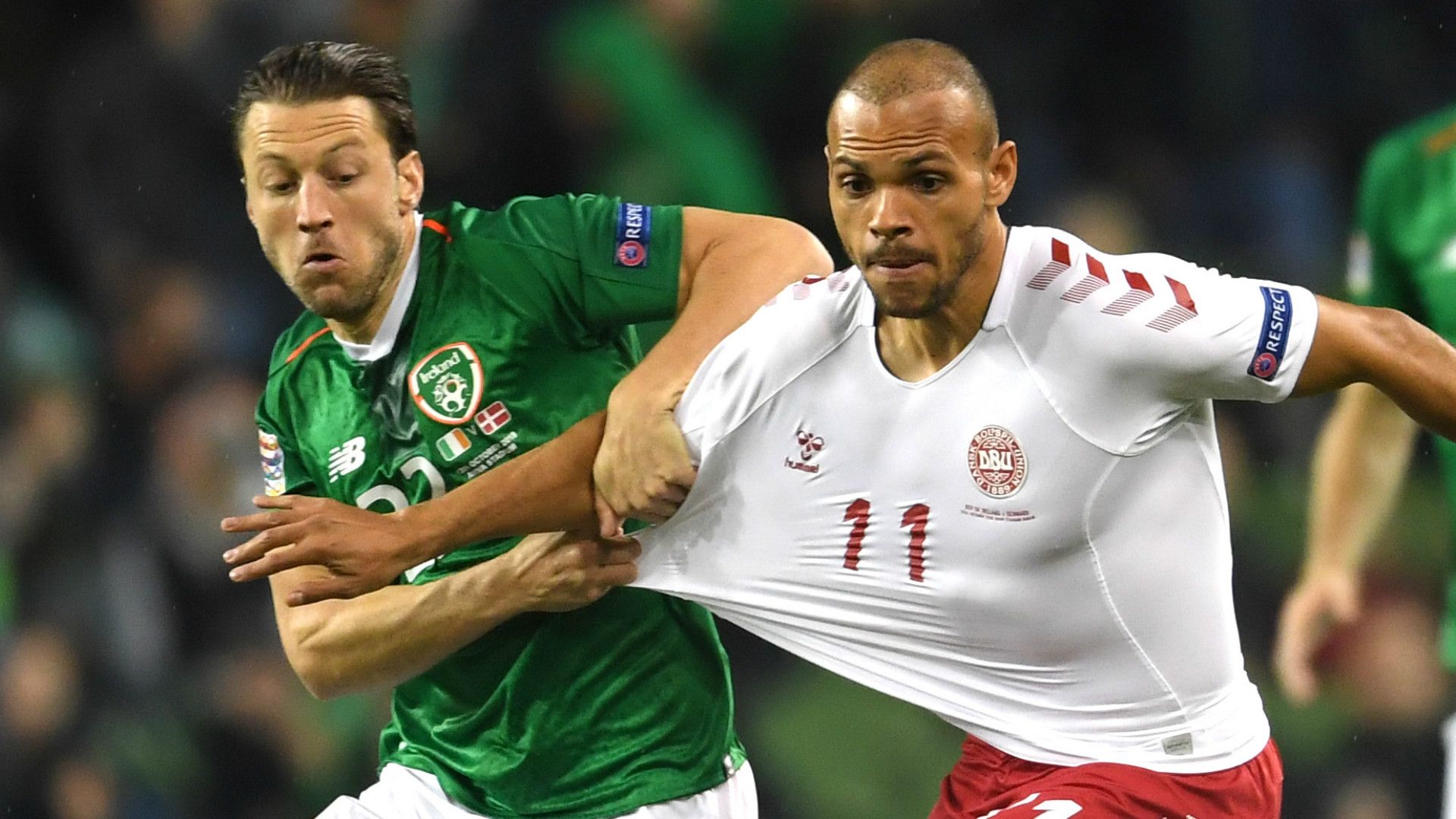 Harry Arter Martin Braithwaite Ireland Denmark 2018