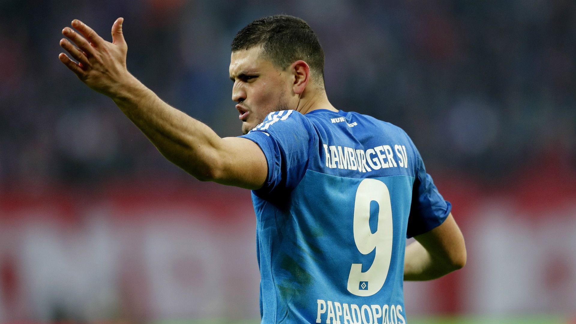 KYRIAKOS PAPADOPOULOS HAMBURG GERMAN BUNDESLIGA 11022017