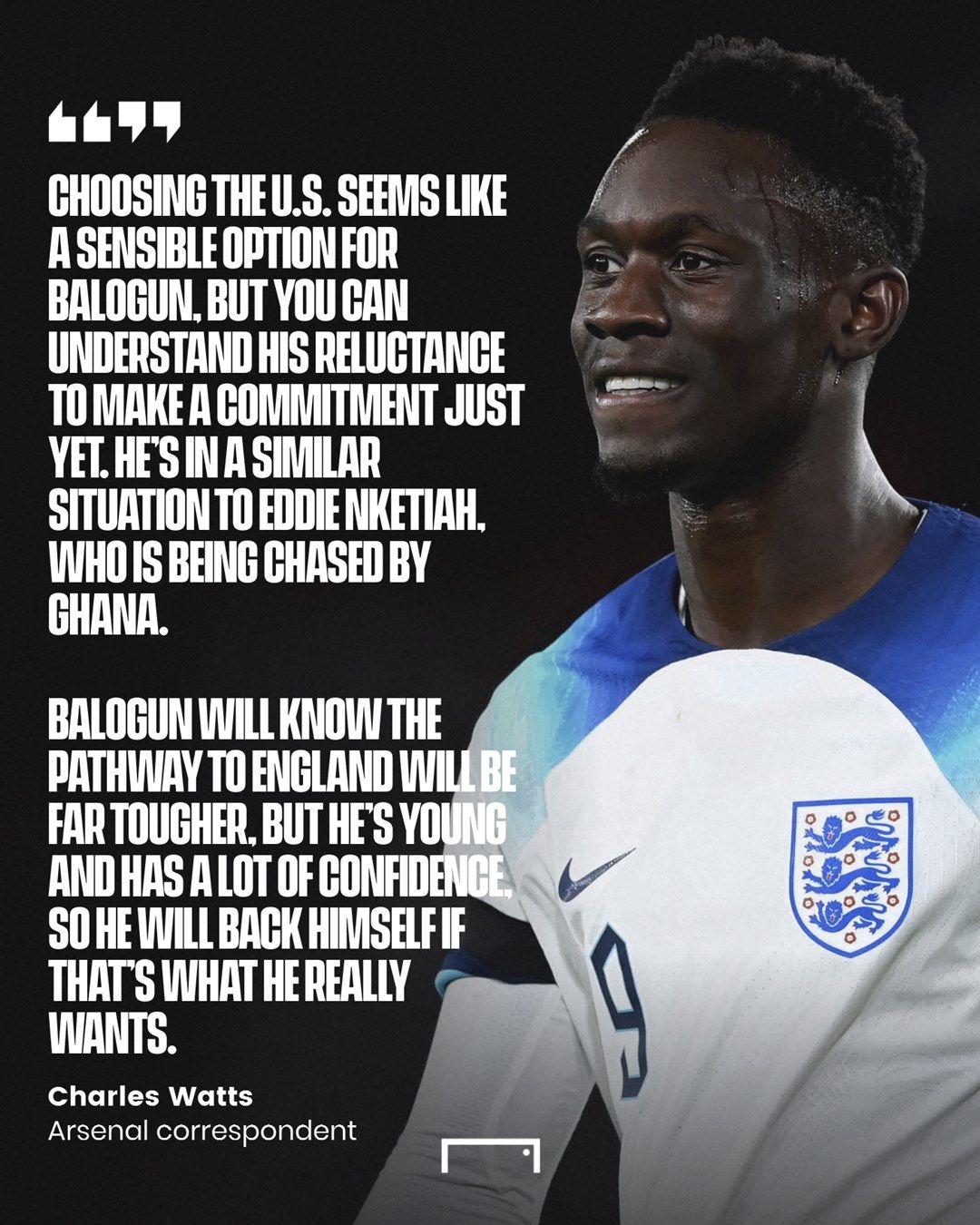 Folarin Balogun Charles Watts