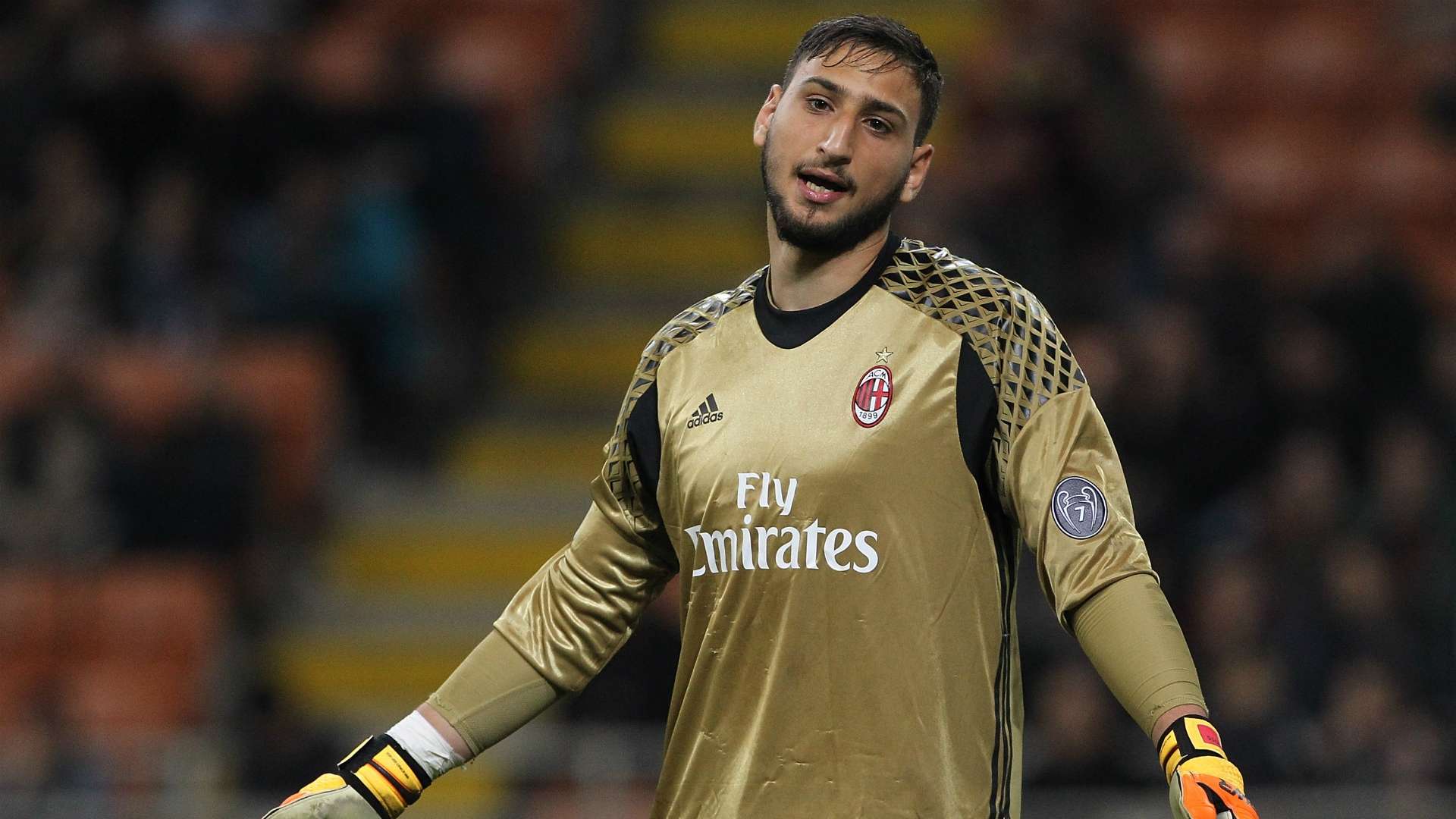 Gianluigi Donnarumma AC Milan v AS Roma Serie A 07052017