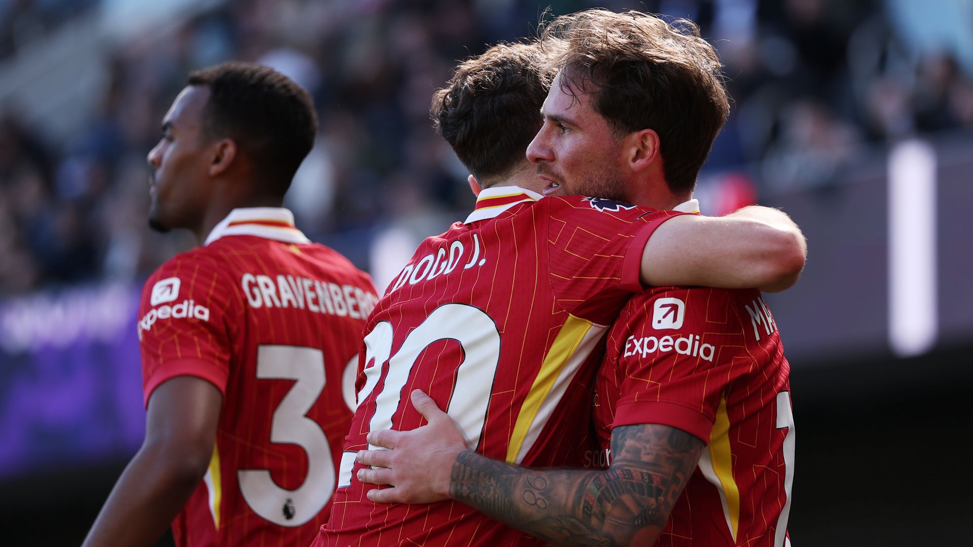 Alexis Mac Allister Liverpool Fulham 2024-25