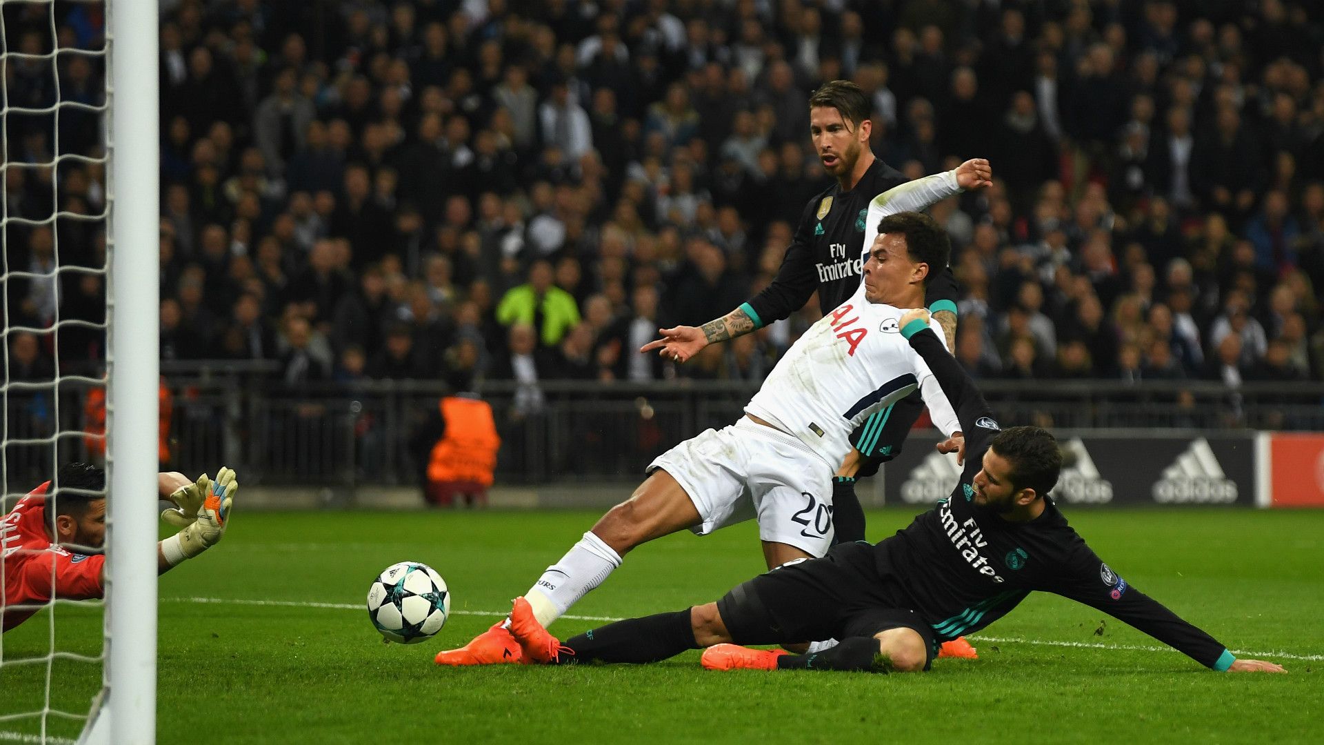 Dele Alli Nacho Tottenham Real Madrid Champions League