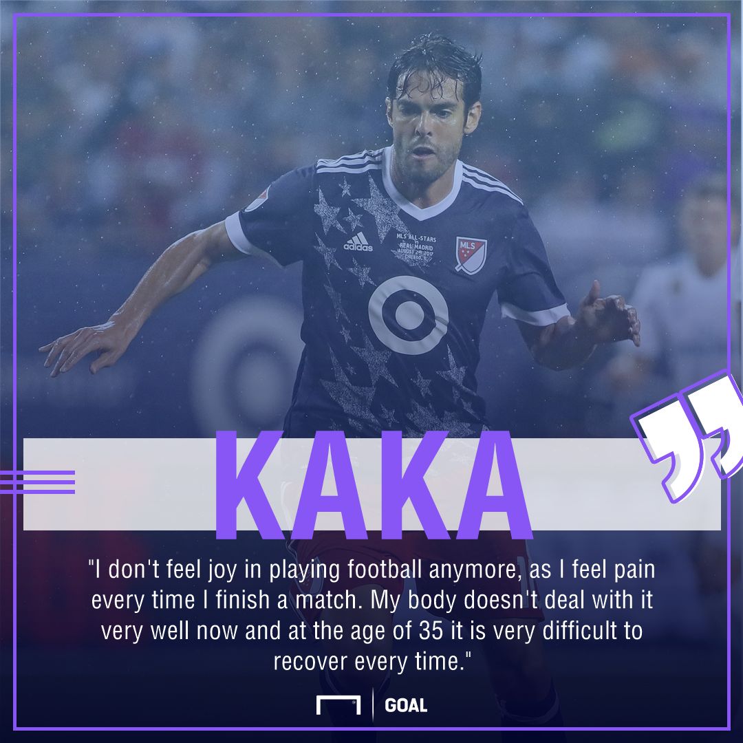 Kaka retirement hint lost joy