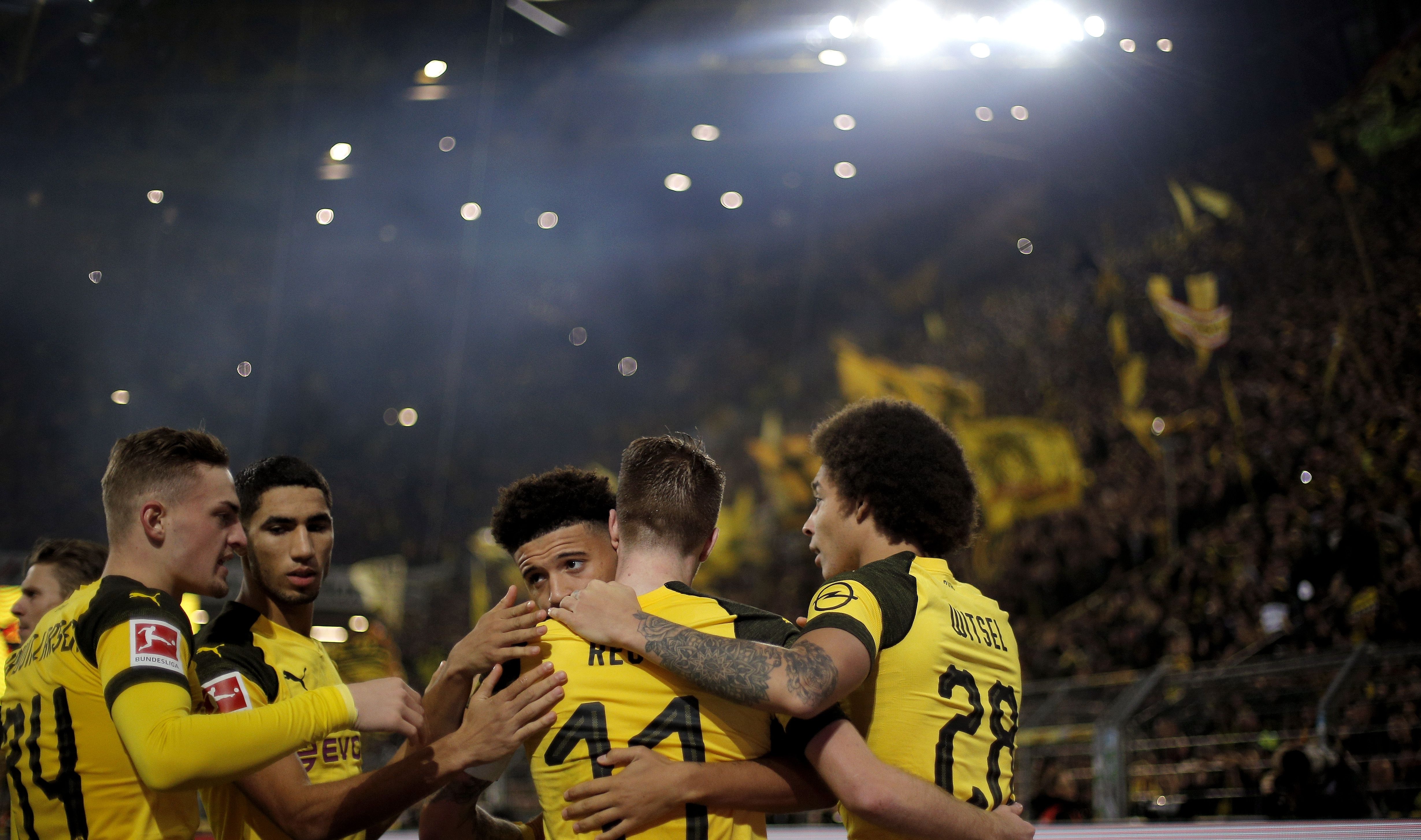 Borussia Dortmund Bayern Munchen Goal Celebration Bundesliga 11/10/18