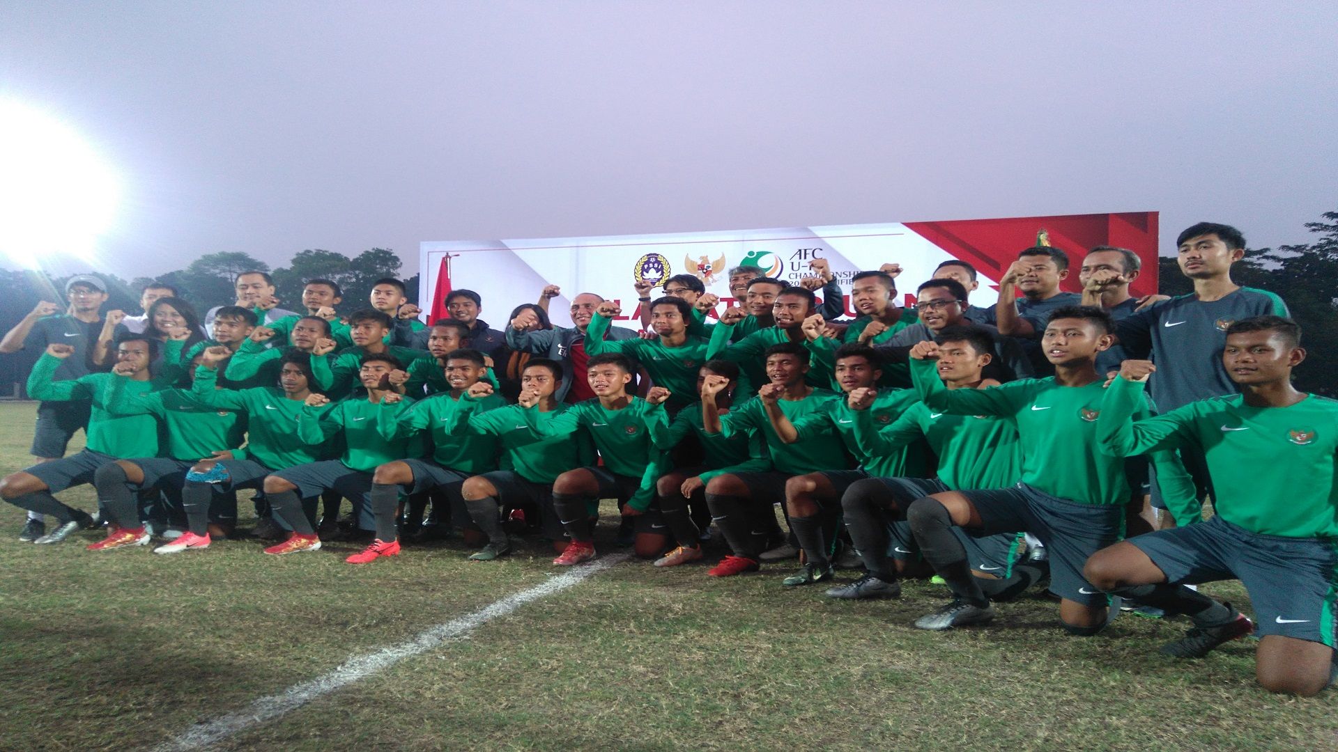 Pelepasan timnas Indonesia U-16