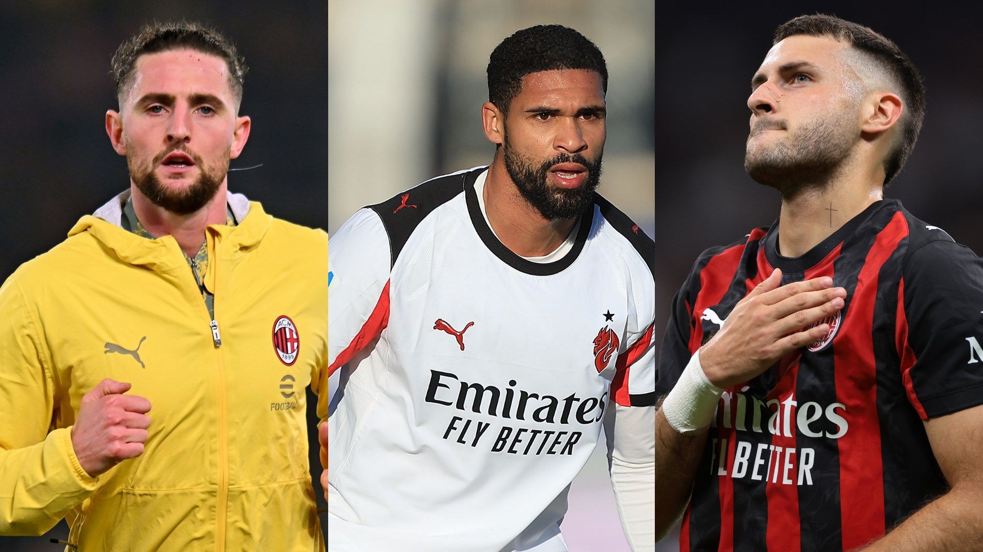 Rabiot Loftus Cheek Gimenez Milan