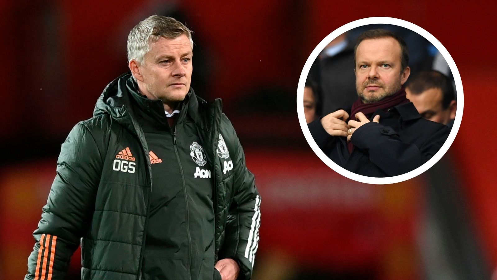 Ole Gunnar Solskjaer Ed Woodward Manchester United GFX