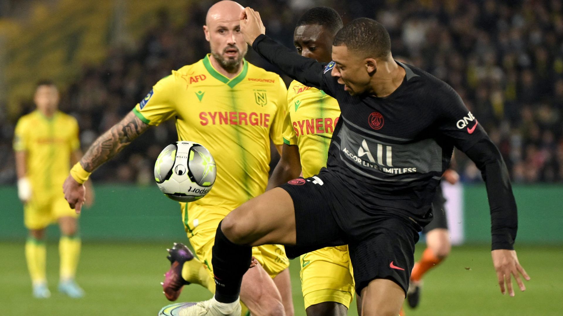 Kylian Mbappe Nantes PSG Ligue 1 19022022
