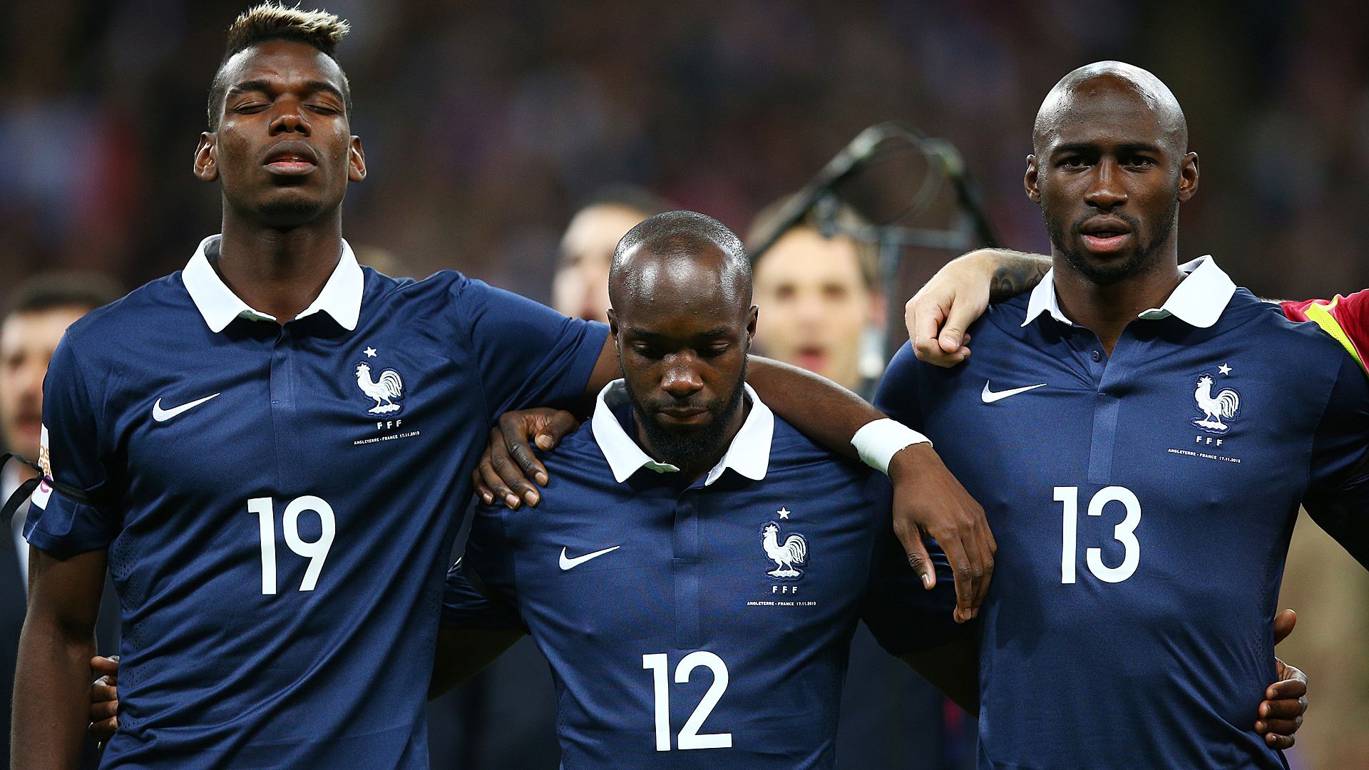 Paul Pogba Lassana Diarra Frankreich France 11172015