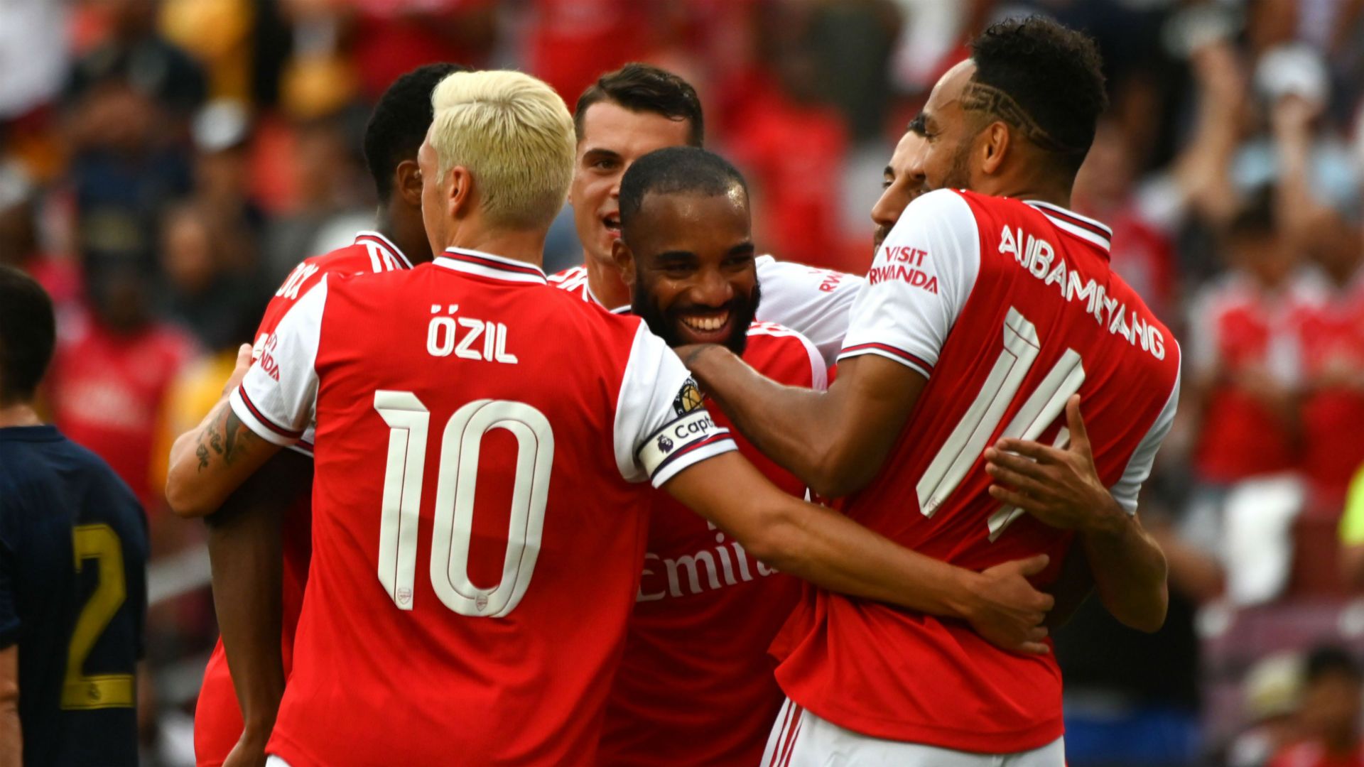 Alexandre Lacazette Arsenal Real Madrid ICC 2019
