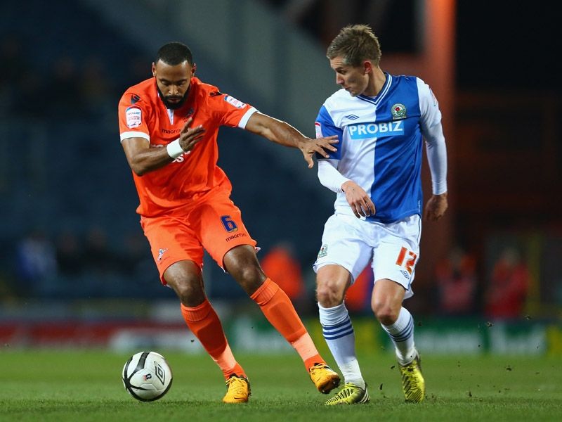 FA Cup - Blackburn Rovers v Millwall, Liam Trotter and Morten Gamst Pedersen