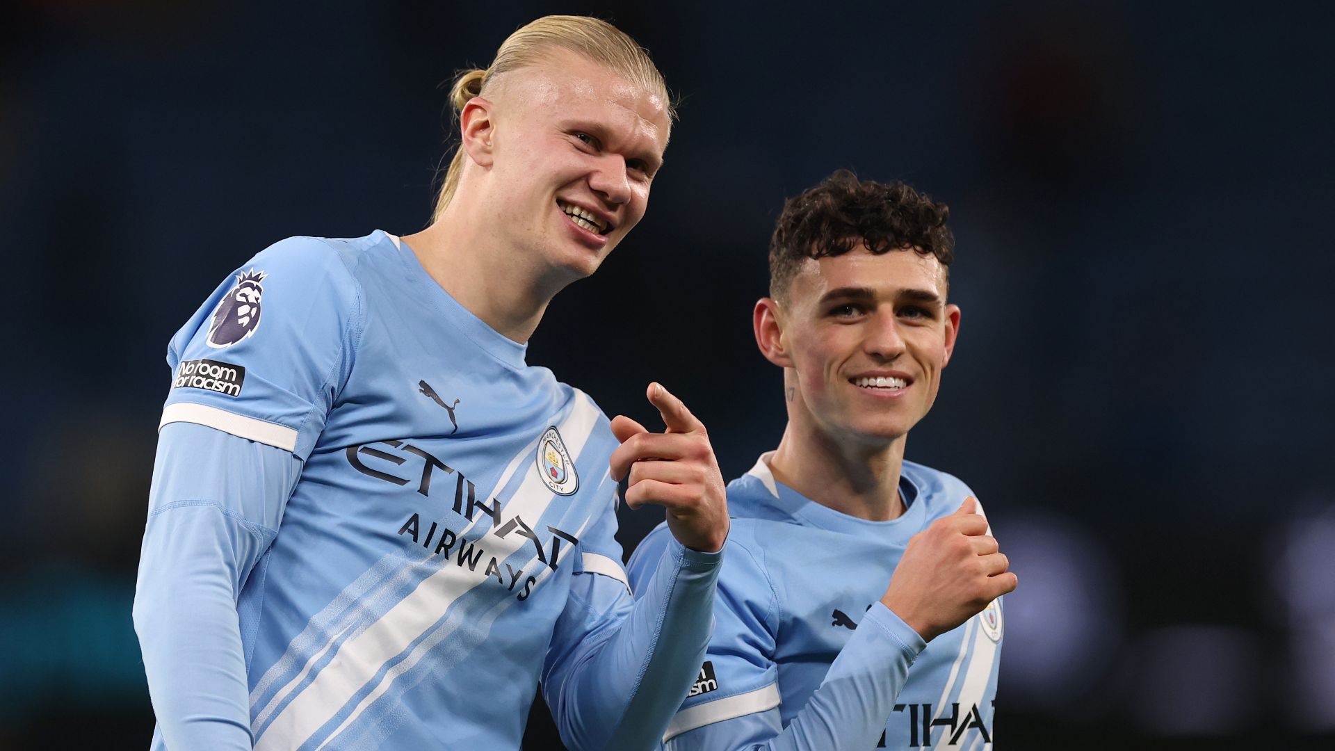 Erling Haaland Phil Foden Manchester City 2025-26