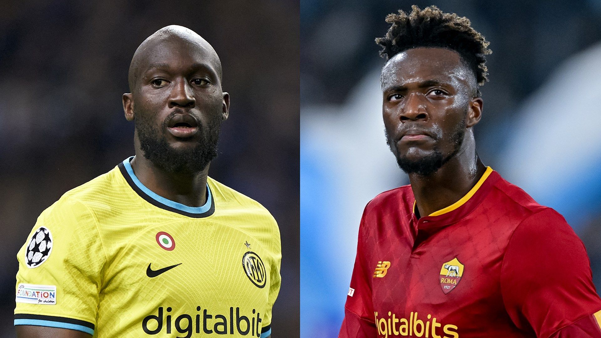 Romelu Lukaku Inter Tammy Abraham Roma split