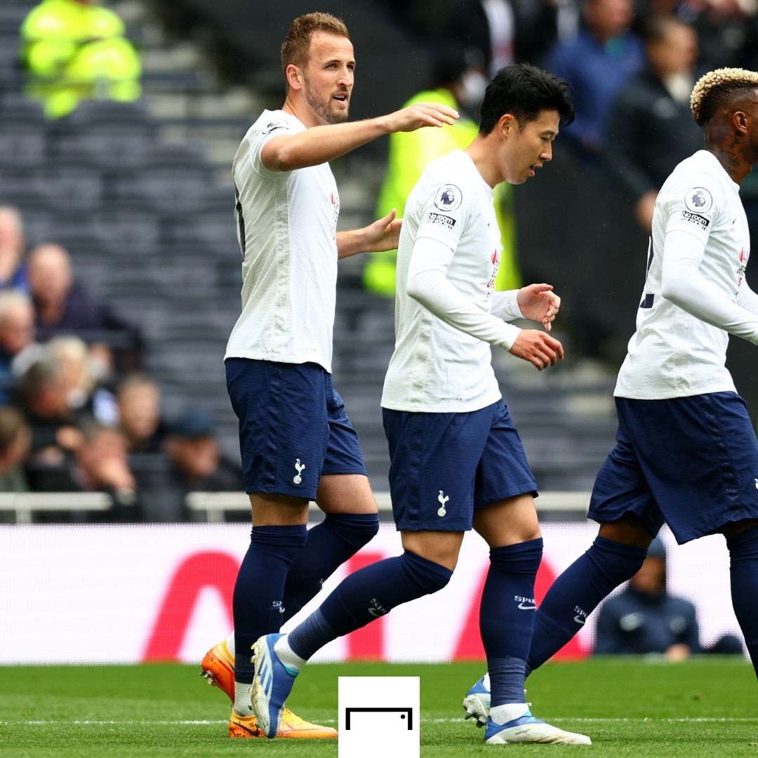 Harry Kane Tottenham Leicester Premier League 2021-22 GFX