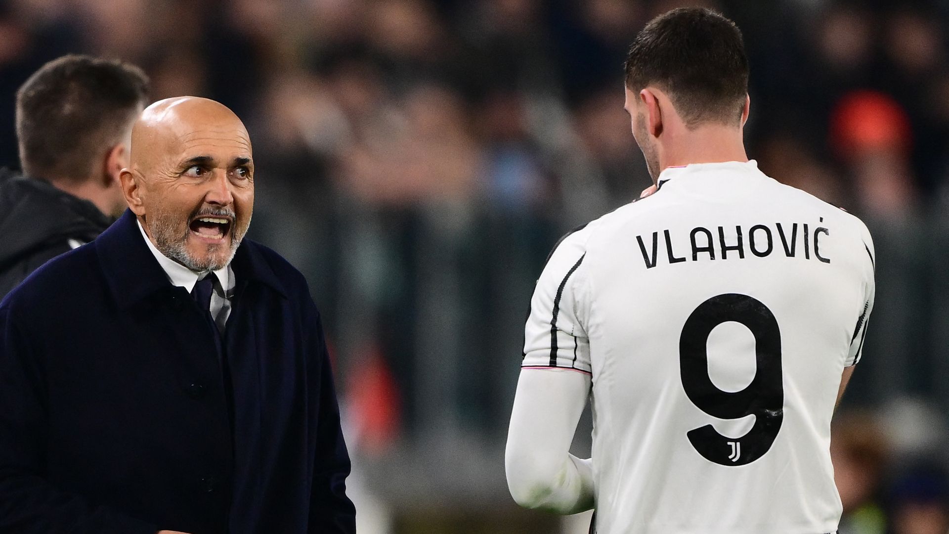 Spalletti Vlahovic Juventus