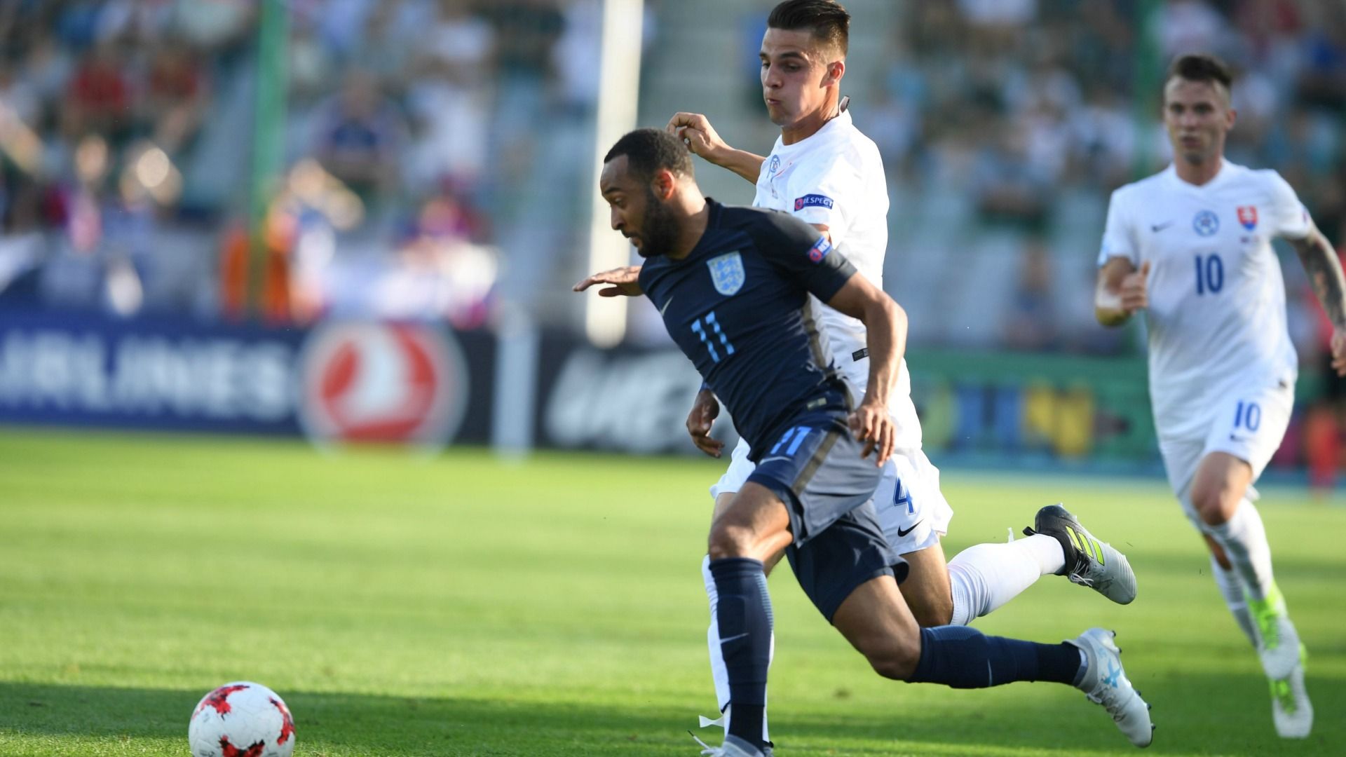 Martin Valjent Nathan Redmond Slovakia England Under 21