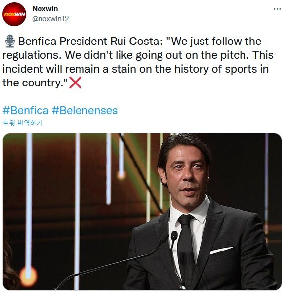 후이 코스타 벤피카 회장