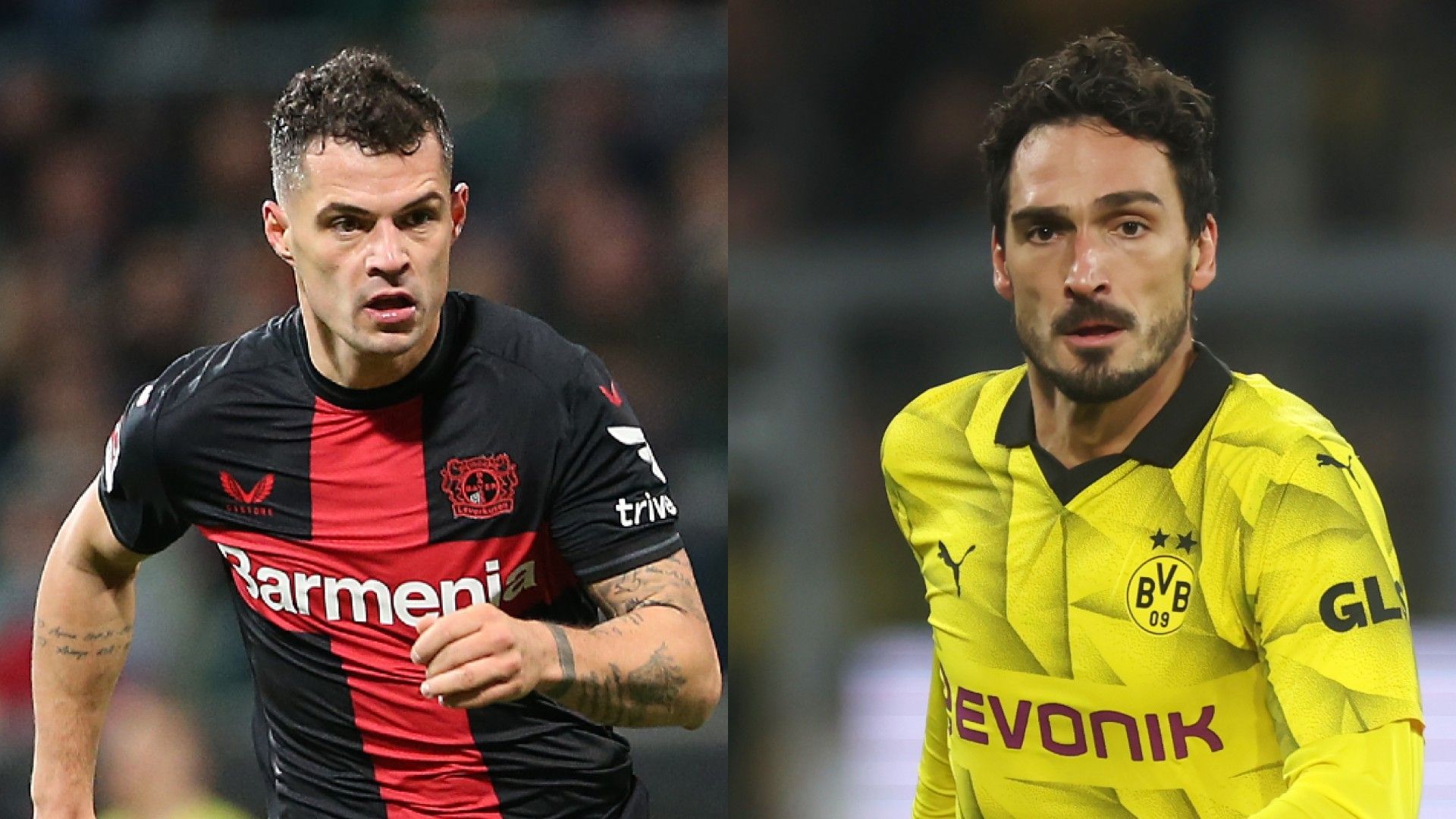 MP_granit xhaka_leverkusen vs Mats Hummels_dortmund