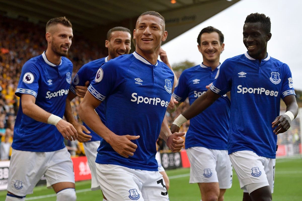 Richarlison Everton Wolverhampton | 11082018