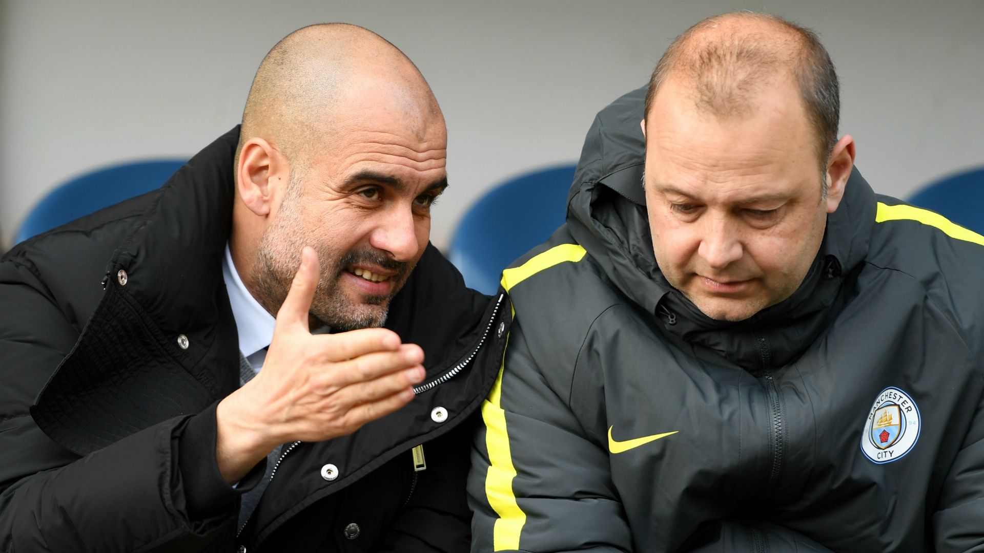 Pep Guardiola and Rodolfo Borrell - cropped