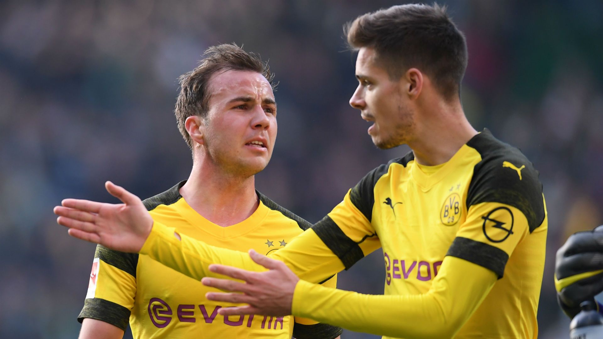 Julian Weigl Mario Götze Borussia Dortmund BVB 04052019