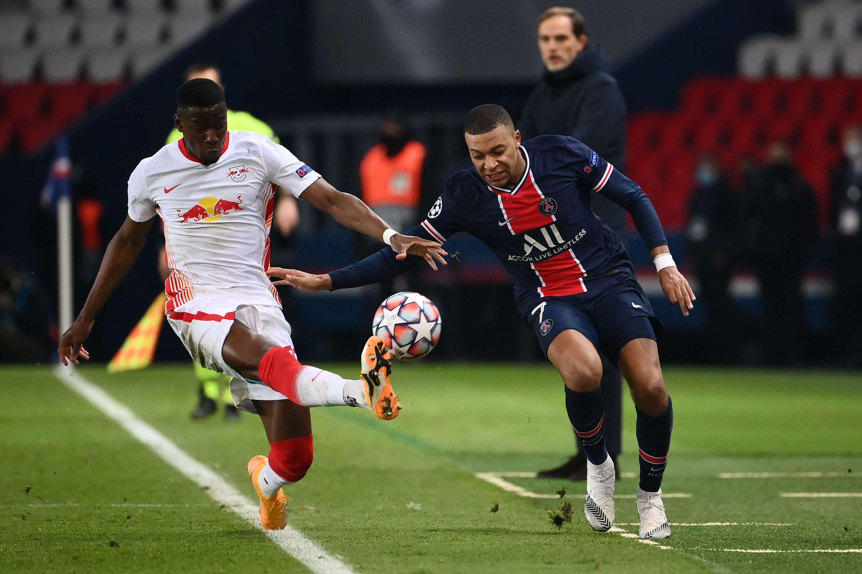 PSG RB Leipzig Mukiele Mbappé