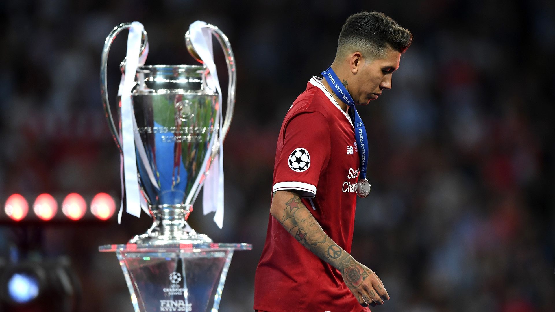 Roberto Firmino Post match Real Madrid Liverpool Champions League final 26052018