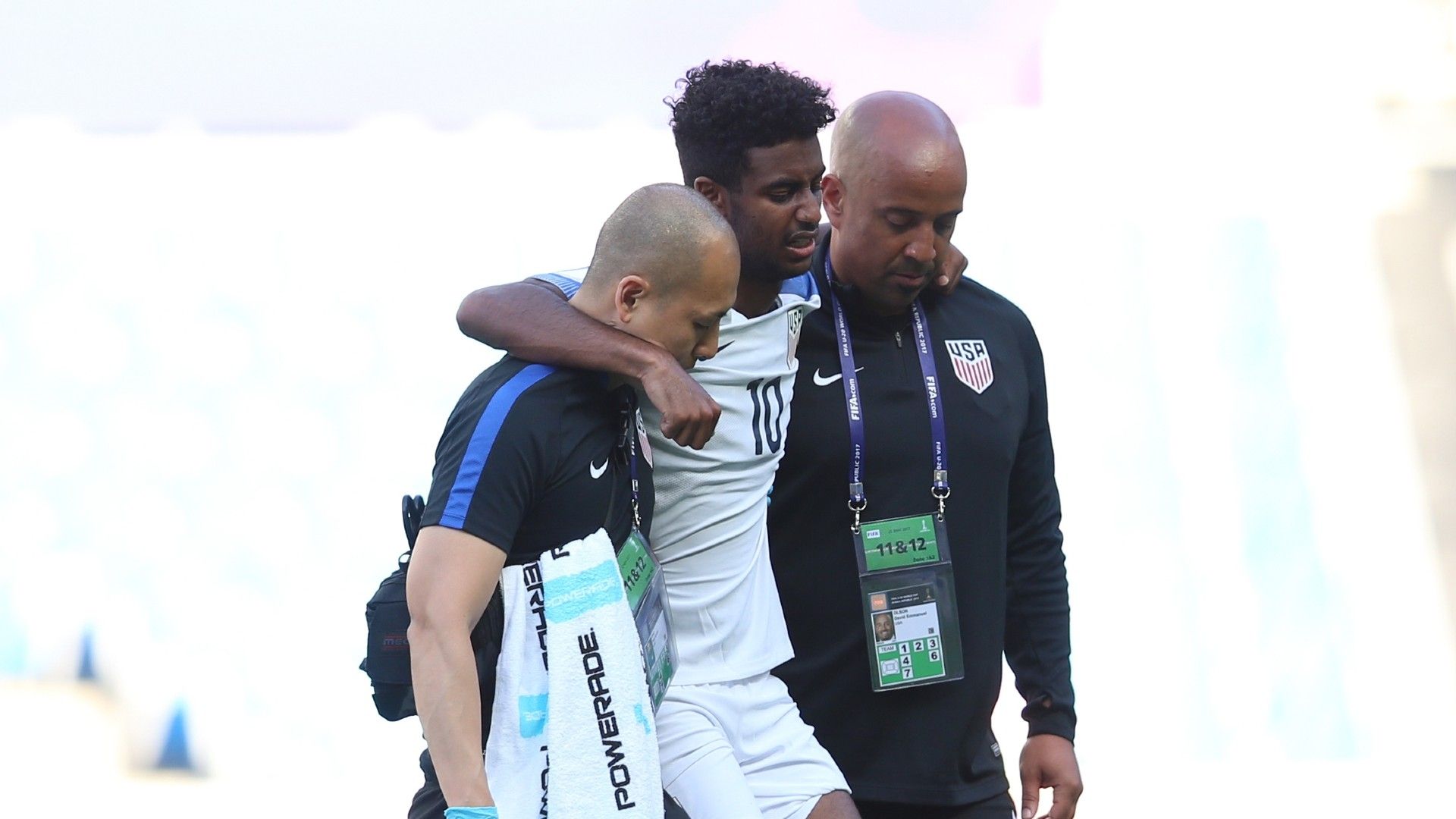 Zelalem knee injury USMNT 2017